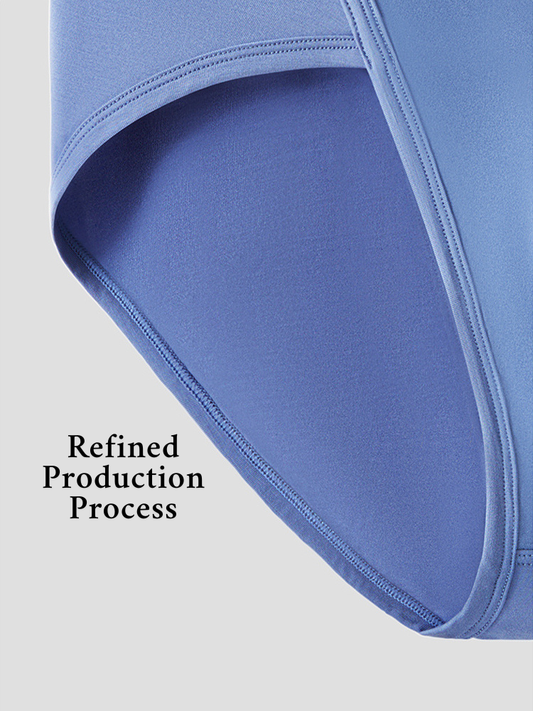 Men's Double-Crotch Separation Ultra-Soft Modal Briefs | dmunderwear detail image 6