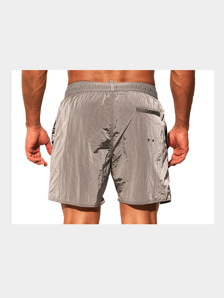 Men's Double-Layer Loose Board Shorts | dmunderwear detail image 15