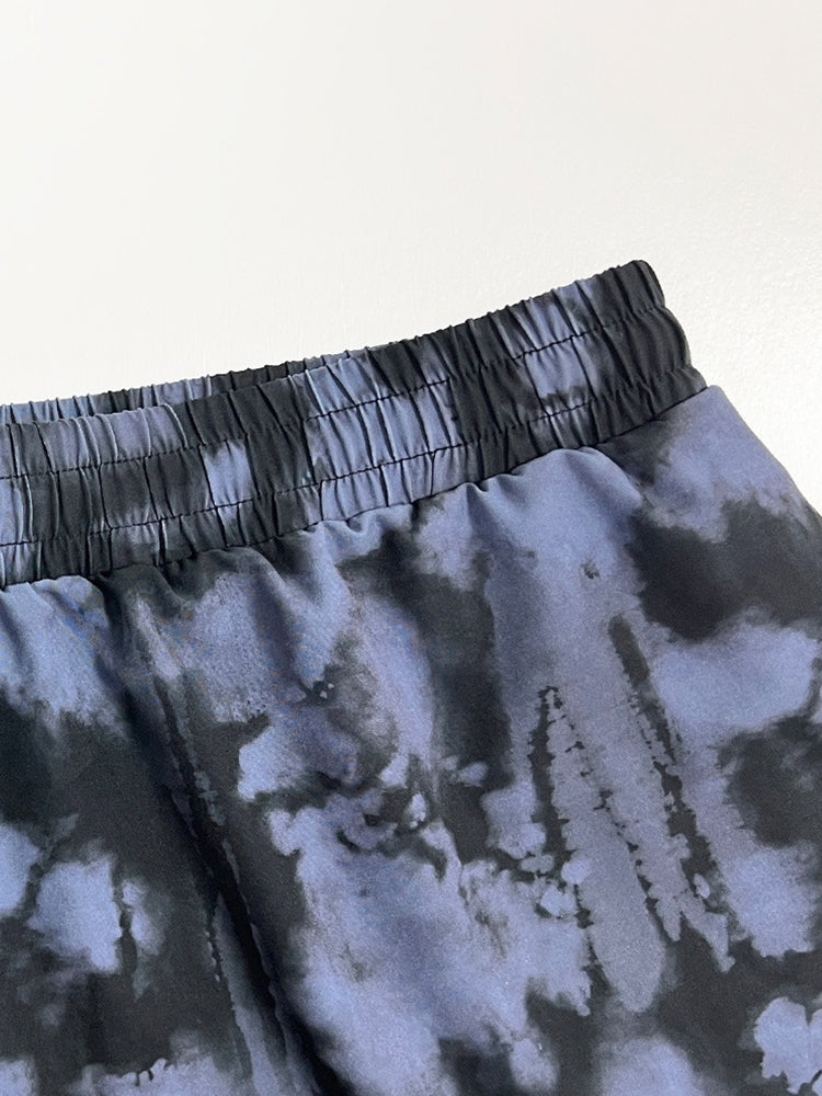 Men's Double-Layered Quick-Dry Fabric Sporty Cut Board Shorts | dmunderwear detail image 6
