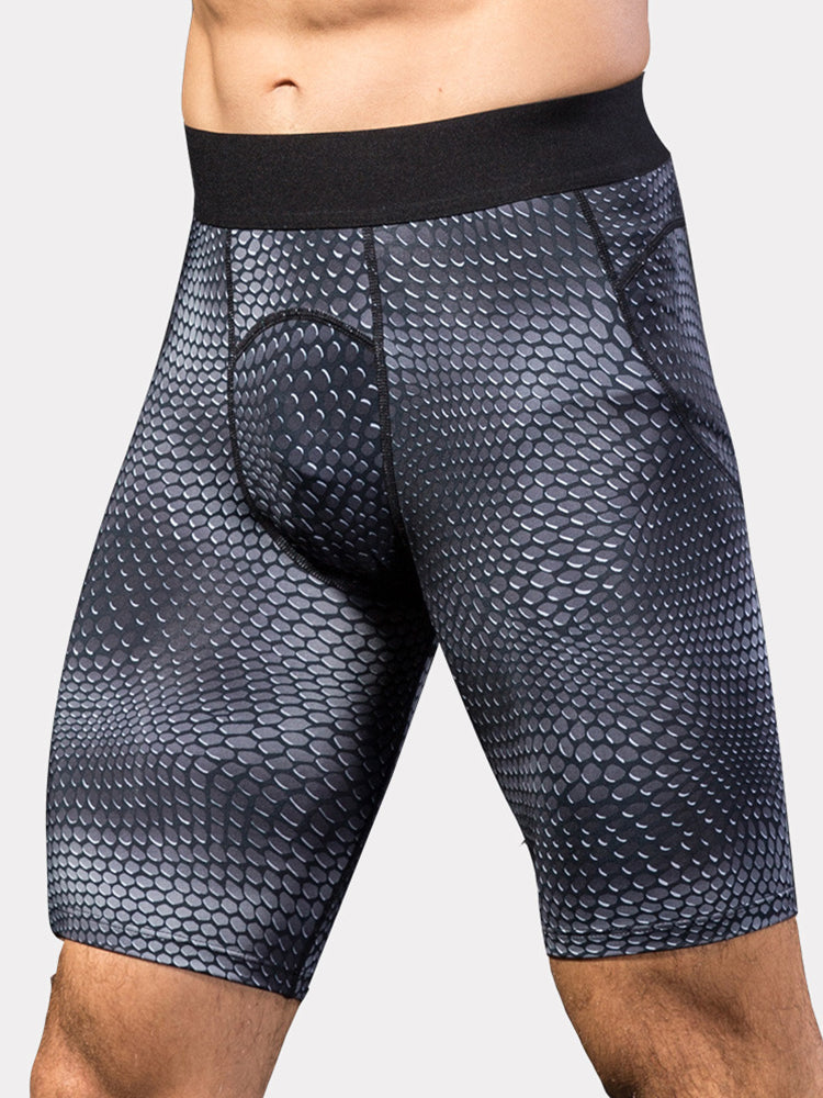 Men's Fitness Running Moisture-Wicking & Quick-Dry Fabric Activewear Tops & Tights | dmunderwear detail image 17