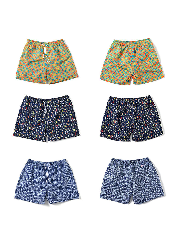 Men's Floral Print Quick-Dry Hybrid Chafe-Free Design Adaptive Stretch Board Shorts | dmunderwear detail image 13
