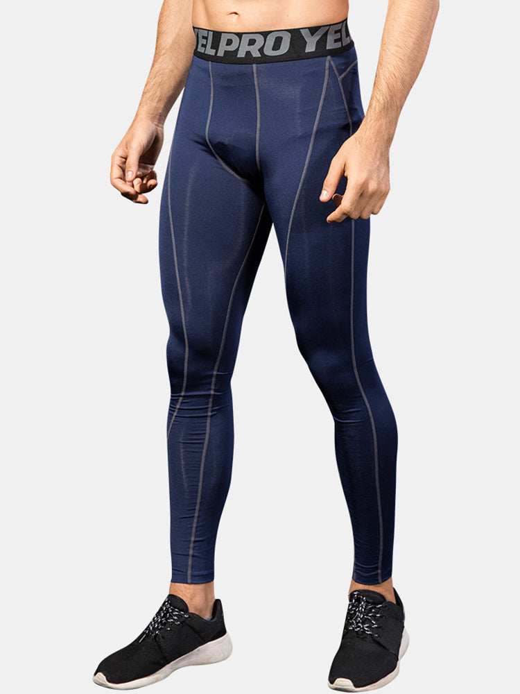Men's Full Coverage Mesh Panel Quick-Dry Fabric Odor-Control Tops & Tights | dmunderwear detail image 17