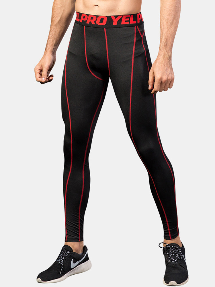 Men's Full Coverage Mesh Panel Quick-Dry Fabric Odor-Control Tops & Tights | dmunderwear detail image 19