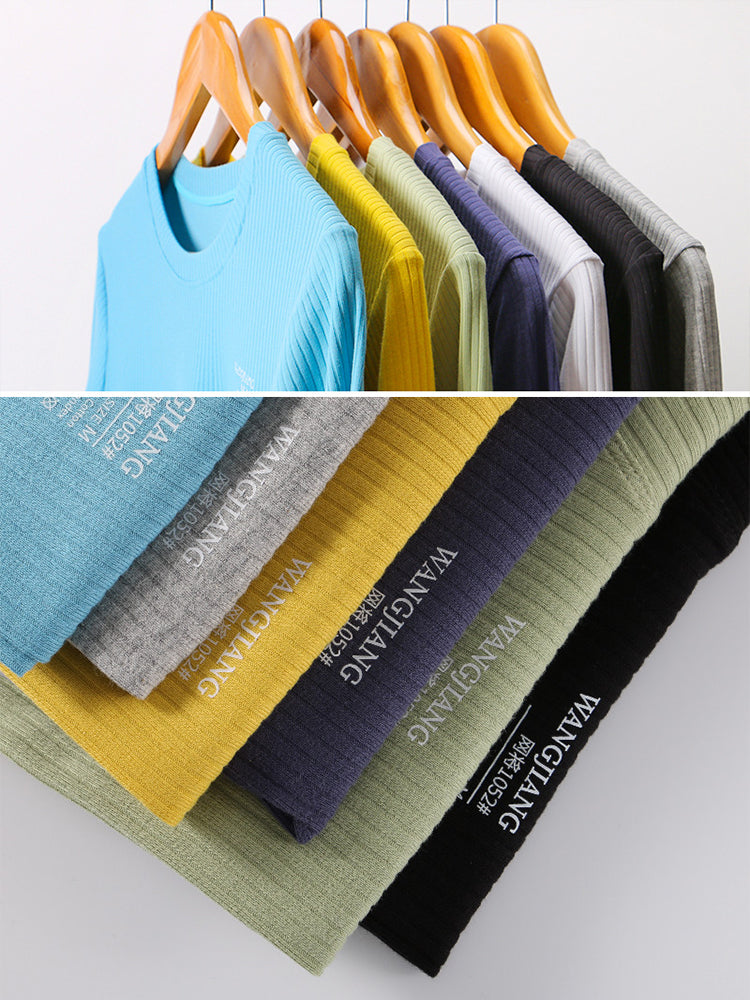 Men's Full Coverage Solid Color Ultra-Soft Cotton Comfortable Smooth Thermal Sets | dmunderwear detail image 18