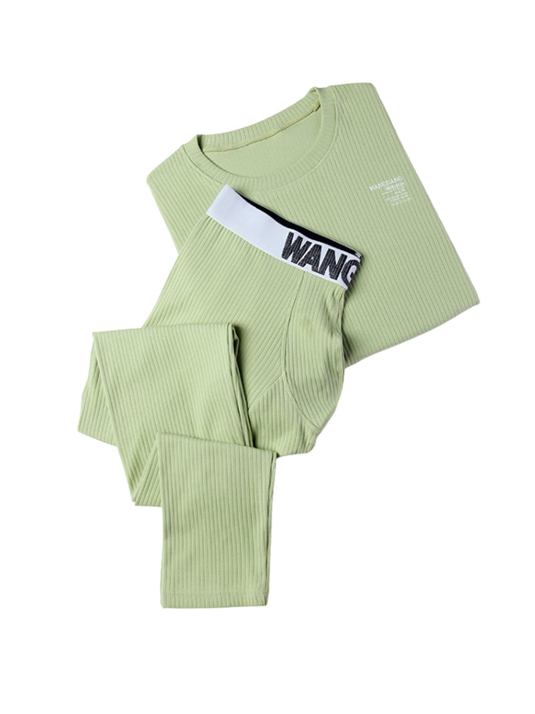 Men's Full Coverage Solid Color Ultra-Soft Cotton Comfortable Smooth Thermal Sets | dmunderwear detail image 20