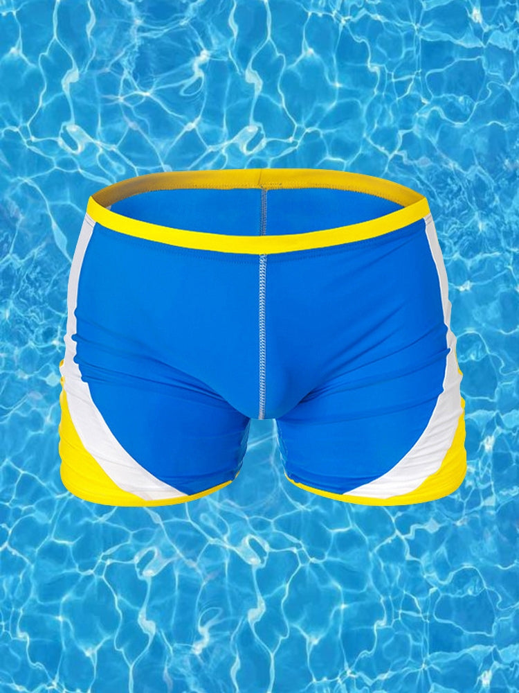 Men's Full Coverage Sporty Cut Anti-Chafing Swim Shorts & Trunks | dmunderwear