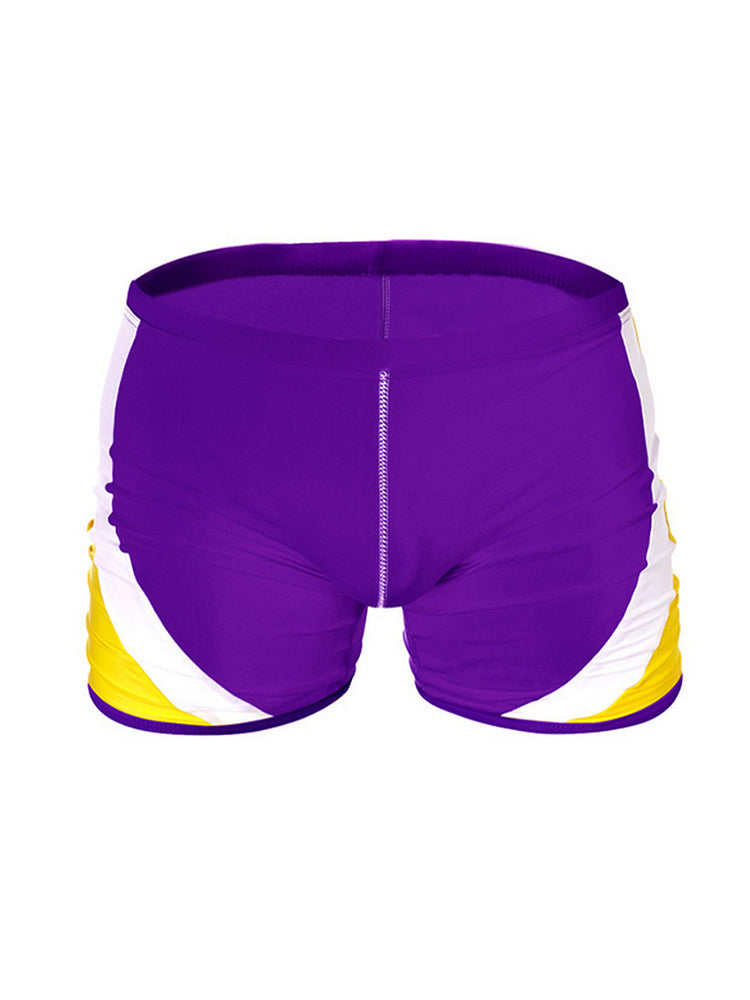 Men's Full Coverage Sporty Cut Anti-Chafing Swim Shorts & Trunks | dmunderwear detail image 12