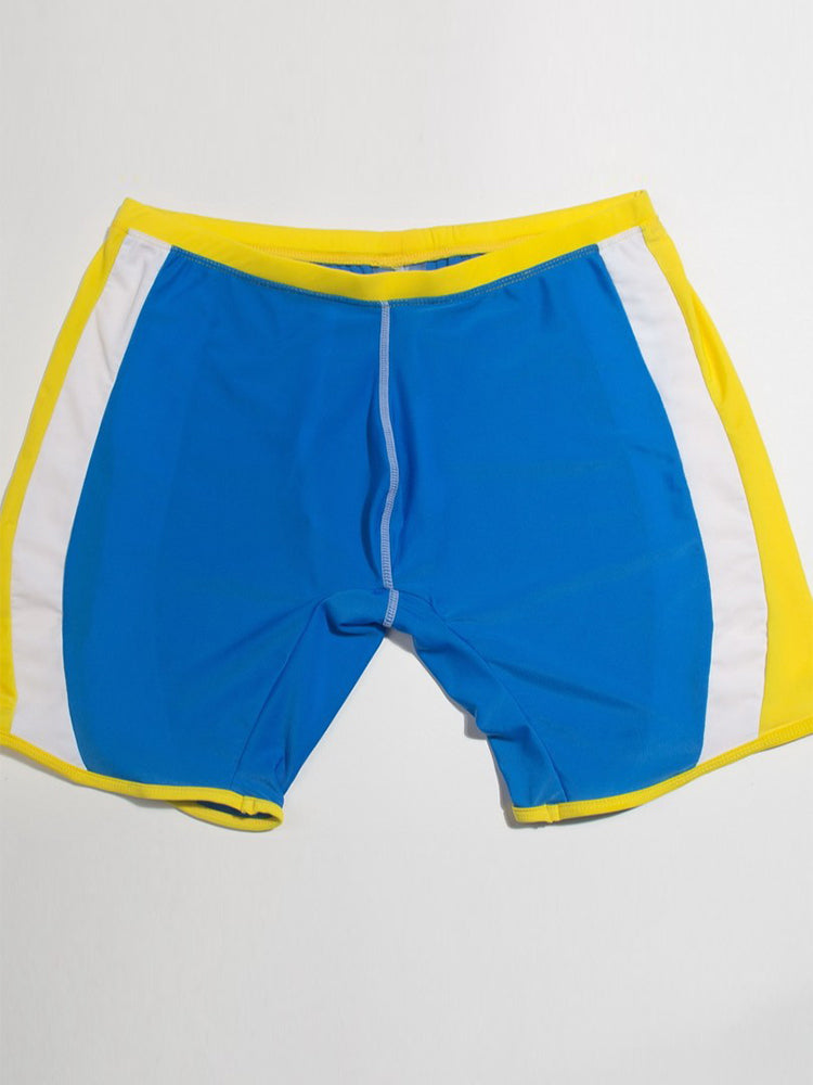 Men's Full Coverage Sporty Cut Anti-Chafing Swim Shorts & Trunks | dmunderwear detail image 14