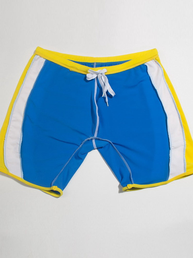 Men's Full Coverage Sporty Cut Anti-Chafing Swim Shorts & Trunks | dmunderwear detail image 15