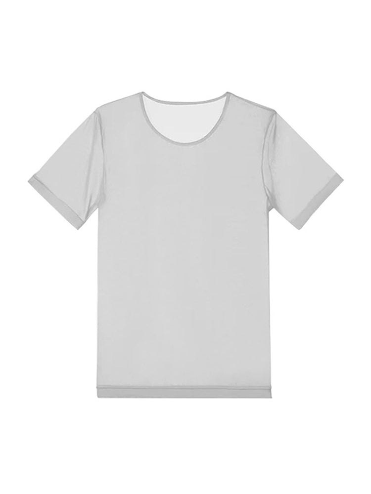 Men's High Elasticity Breathable & Close-Fitting Quick-Dry Activewear Tops | dmunderwear detail image 13