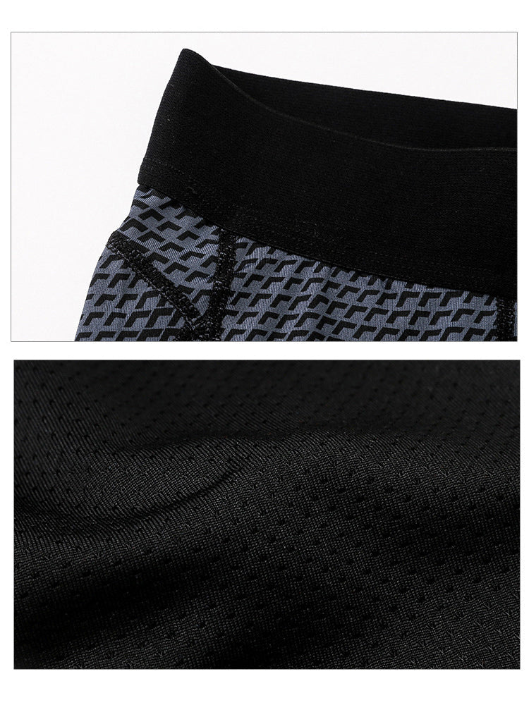 Men's High-Stretch Lightweight & Airy Odor-Control Quick-Dry Activewear Tops & Tights | dmunderwear detail image 15