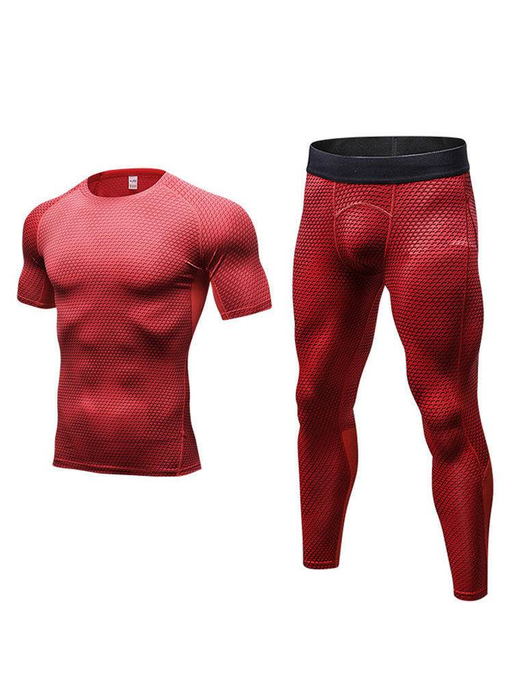 Men's High-Stretch Lightweight & Airy Odor-Control Quick-Dry Activewear Tops & Tights | dmunderwear detail image 20