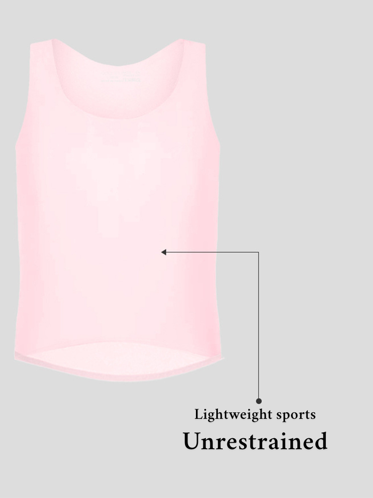 Men's High Stretch Solid-colored Ice Silk Vest & Briefs | dmunderwear detail image 5
