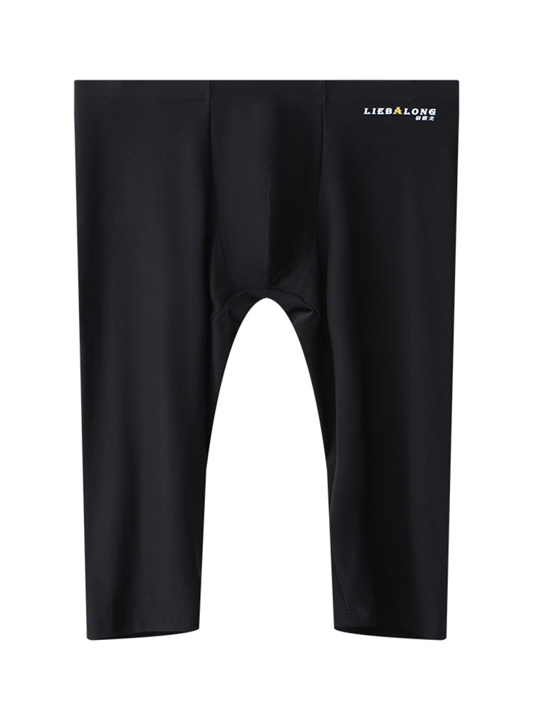 Men's Ice Silk Mesh Mid-Rise Quick-Dry for Sports & Casual Activewear Tights | dmunderwear detail image 2