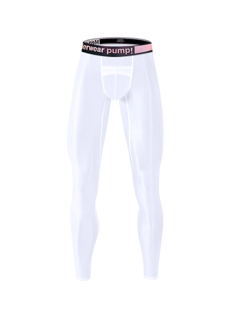 Men's Ice Silk Semi-Transparent Sexy Fitness Pants | dmunderwear