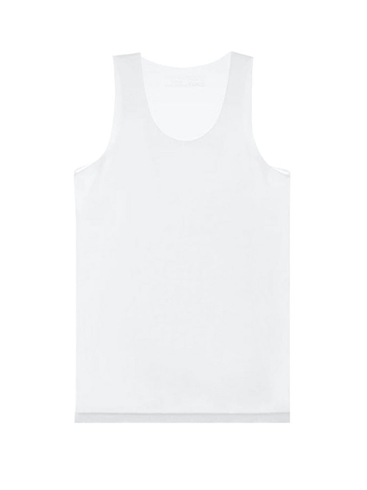 Men's Ice Silk Sporty Cut Quick-Dry Lightweight Cooling Activewear Tops | dmunderwear detail image 8