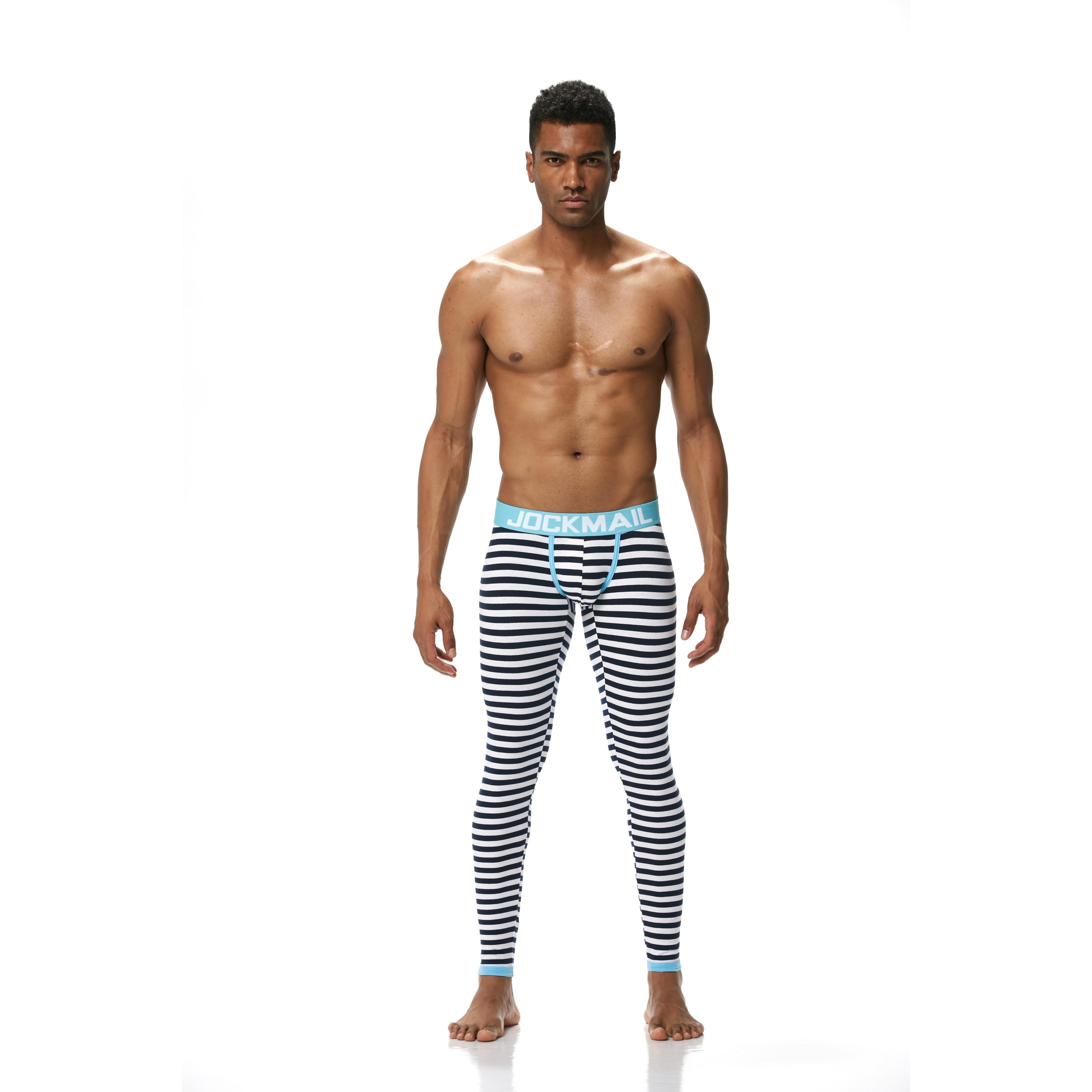 JOCKMAIL JM1107 - Striped Longjohn | dmunderwear