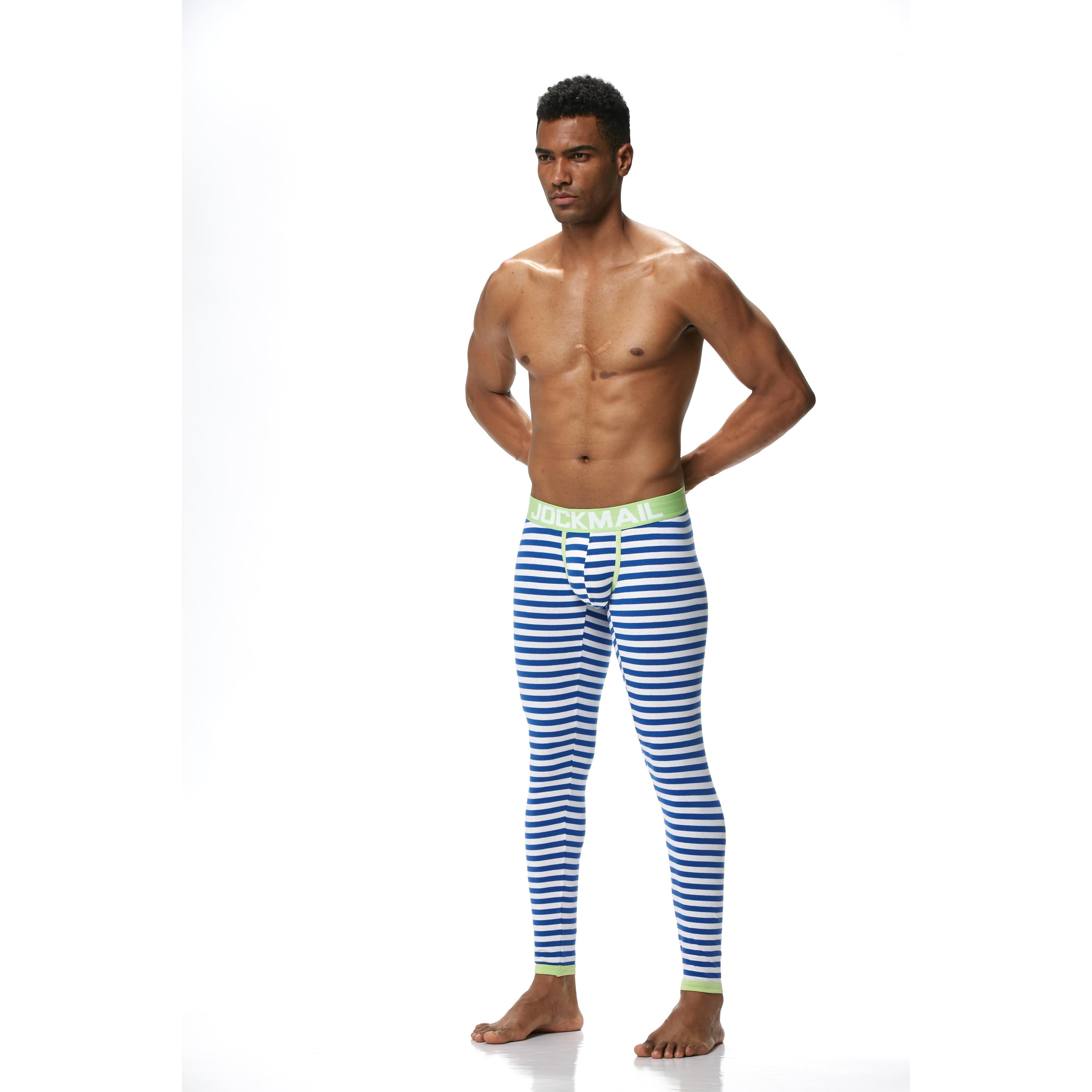 JOCKMAIL JM1107 - Striped Longjohn | dmunderwear detail image 11