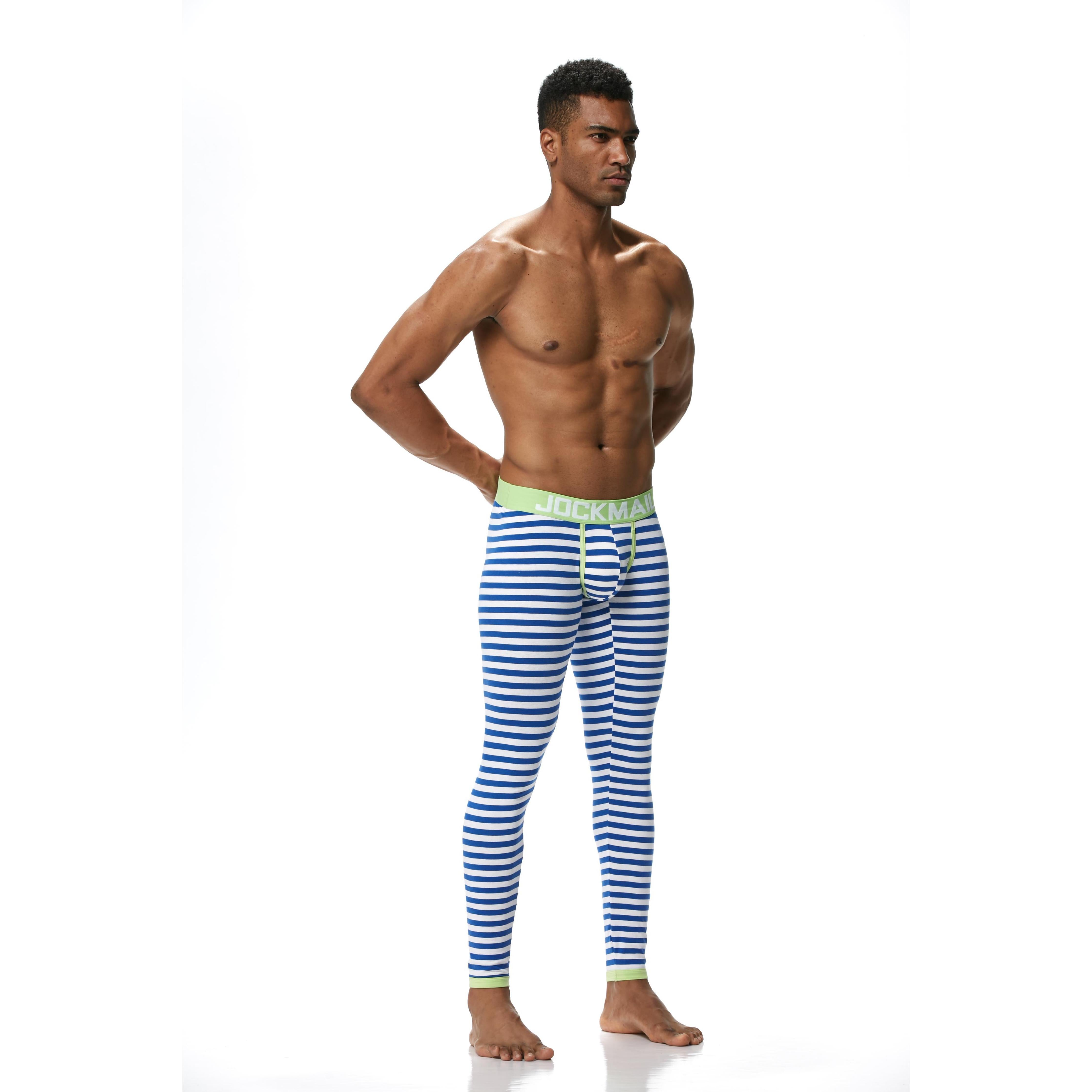 JOCKMAIL JM1107 - Striped Longjohn | dmunderwear detail image 12