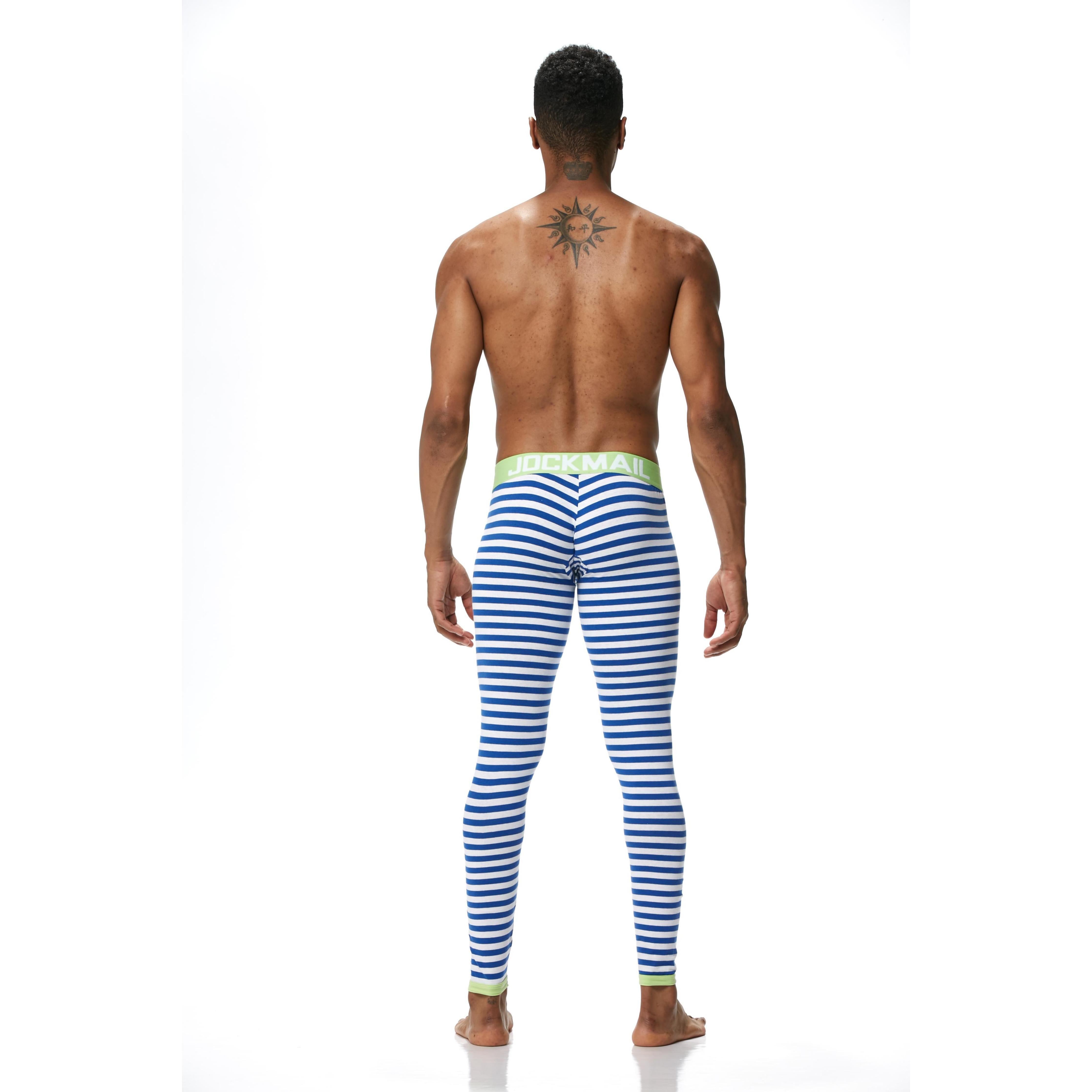 JOCKMAIL JM1107 - Striped Longjohn | dmunderwear detail image 13