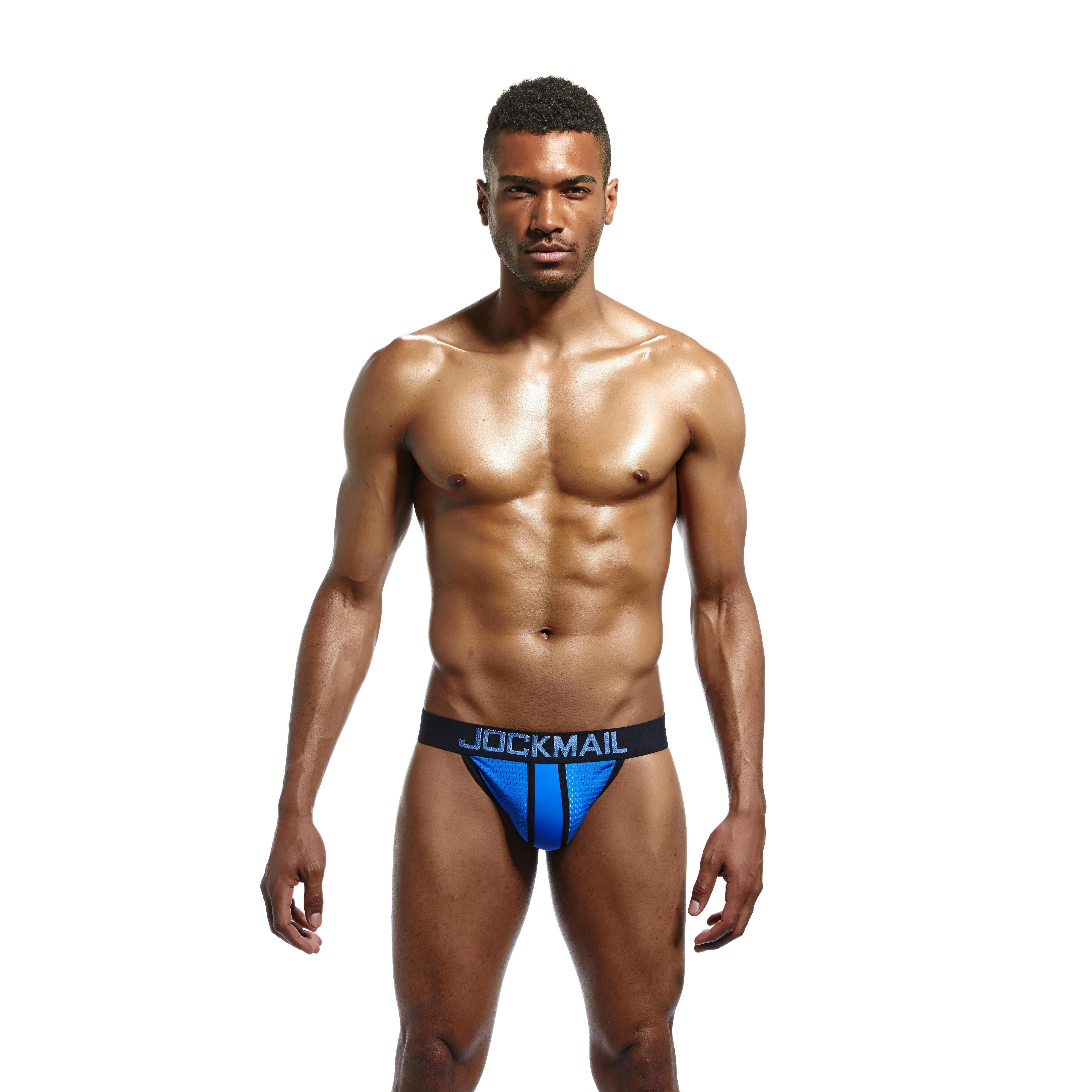 JOCKMAIL JM203 - Mesh Lined Jockstrap | dmunderwear detail image 2