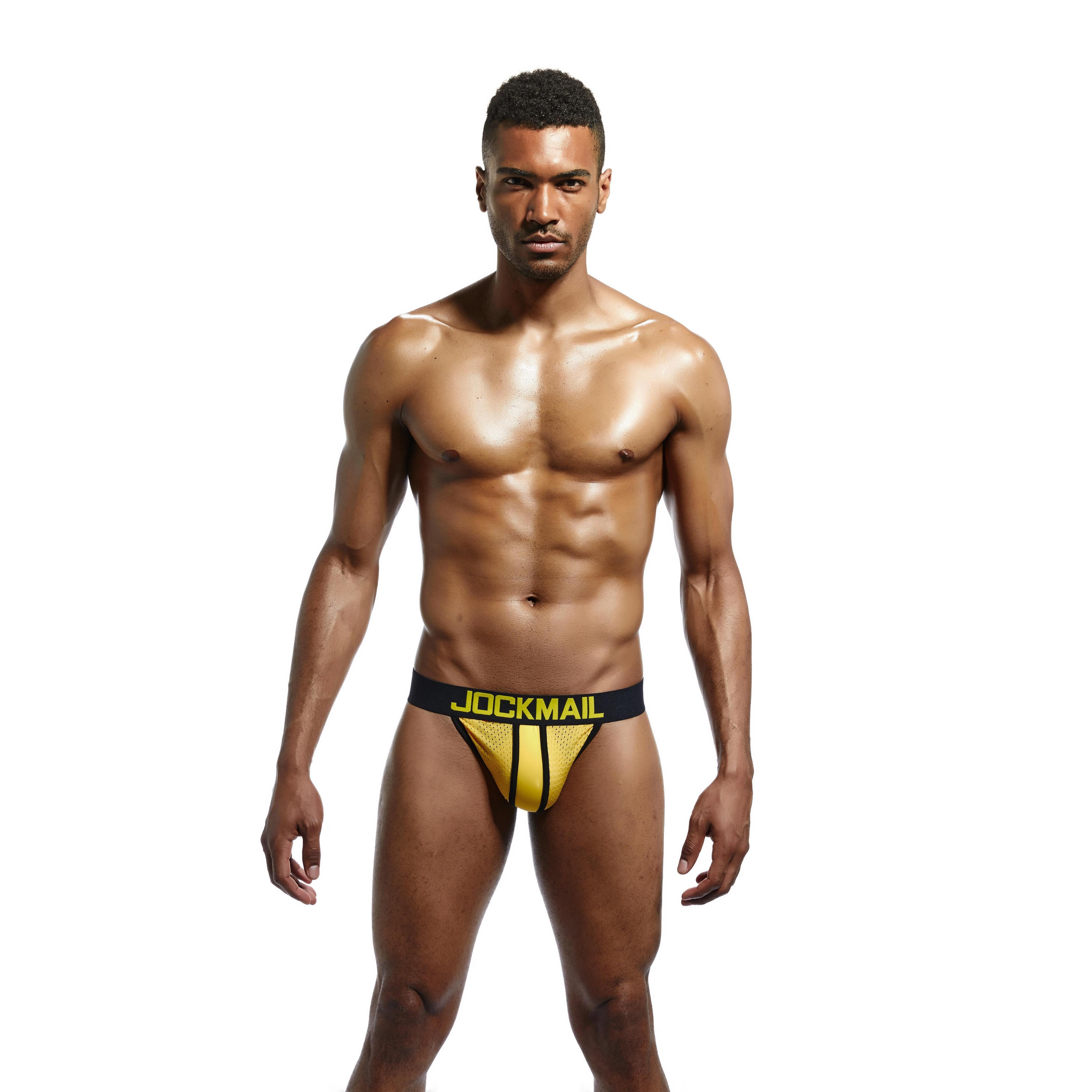 JOCKMAIL JM203 - Mesh Lined Jockstrap | dmunderwear detail image 4
