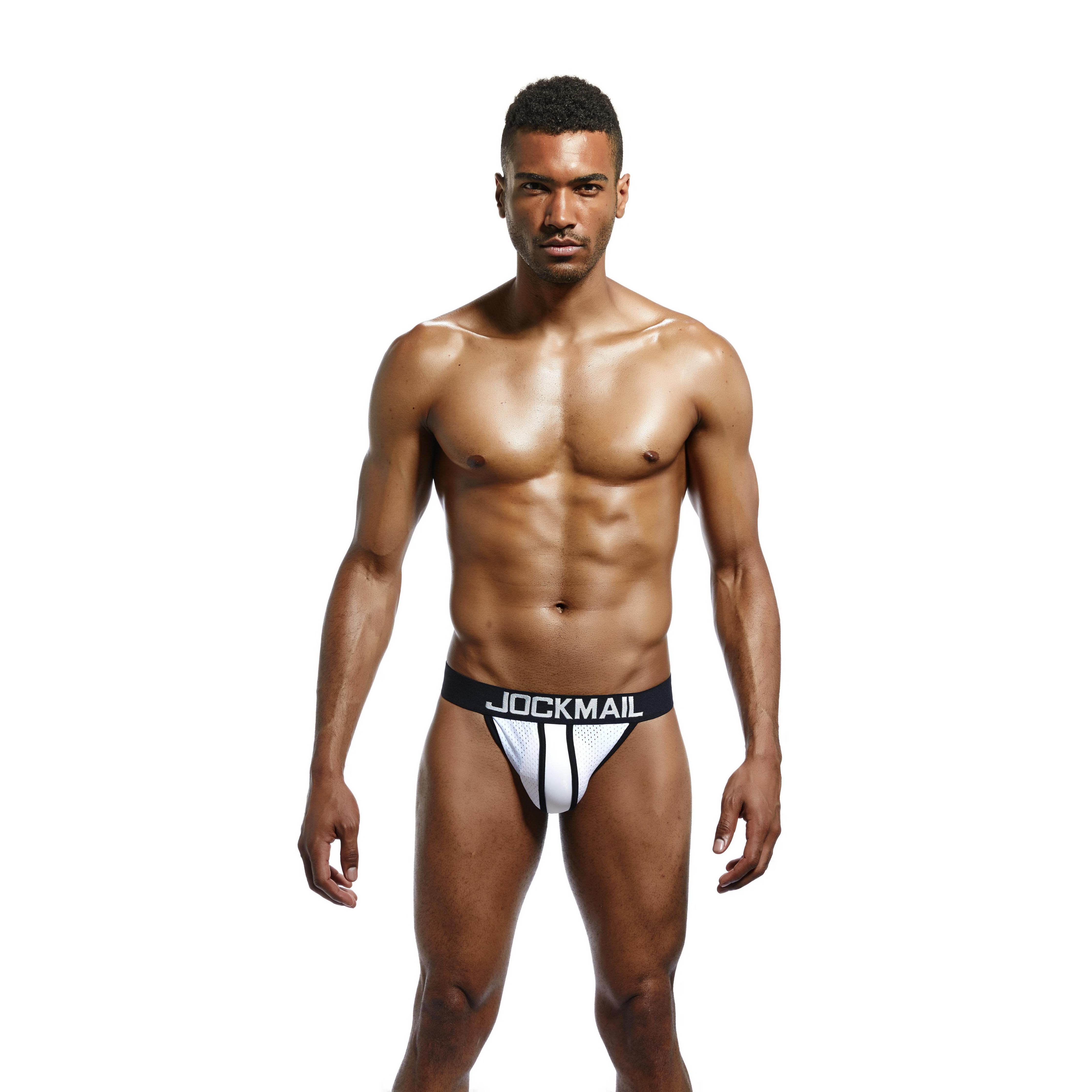 JOCKMAIL JM203 - Mesh Lined Jockstrap | dmunderwear detail image 5