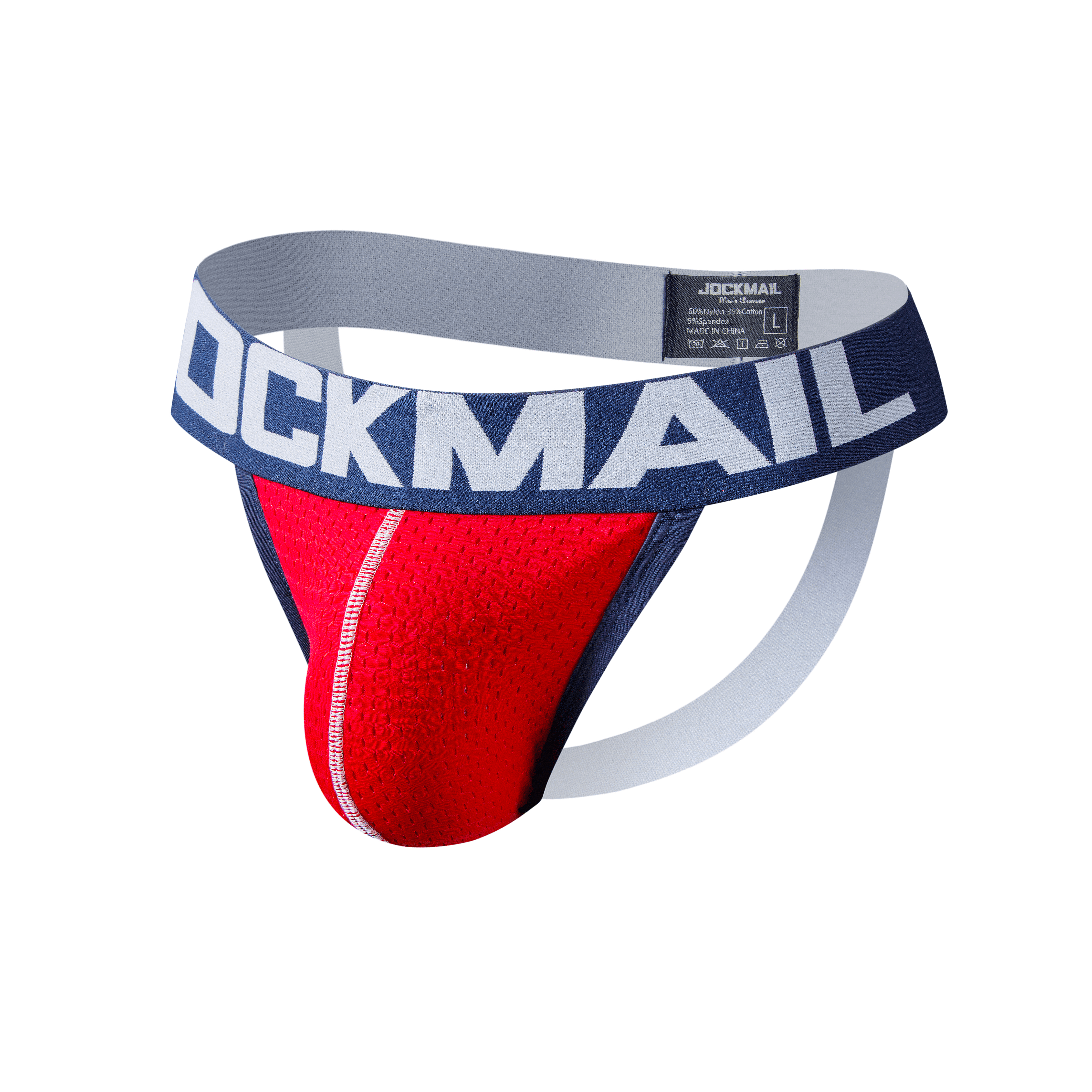JOCKMAIL JM218 - Mesh Jockstrap | dmunderwear detail image 7