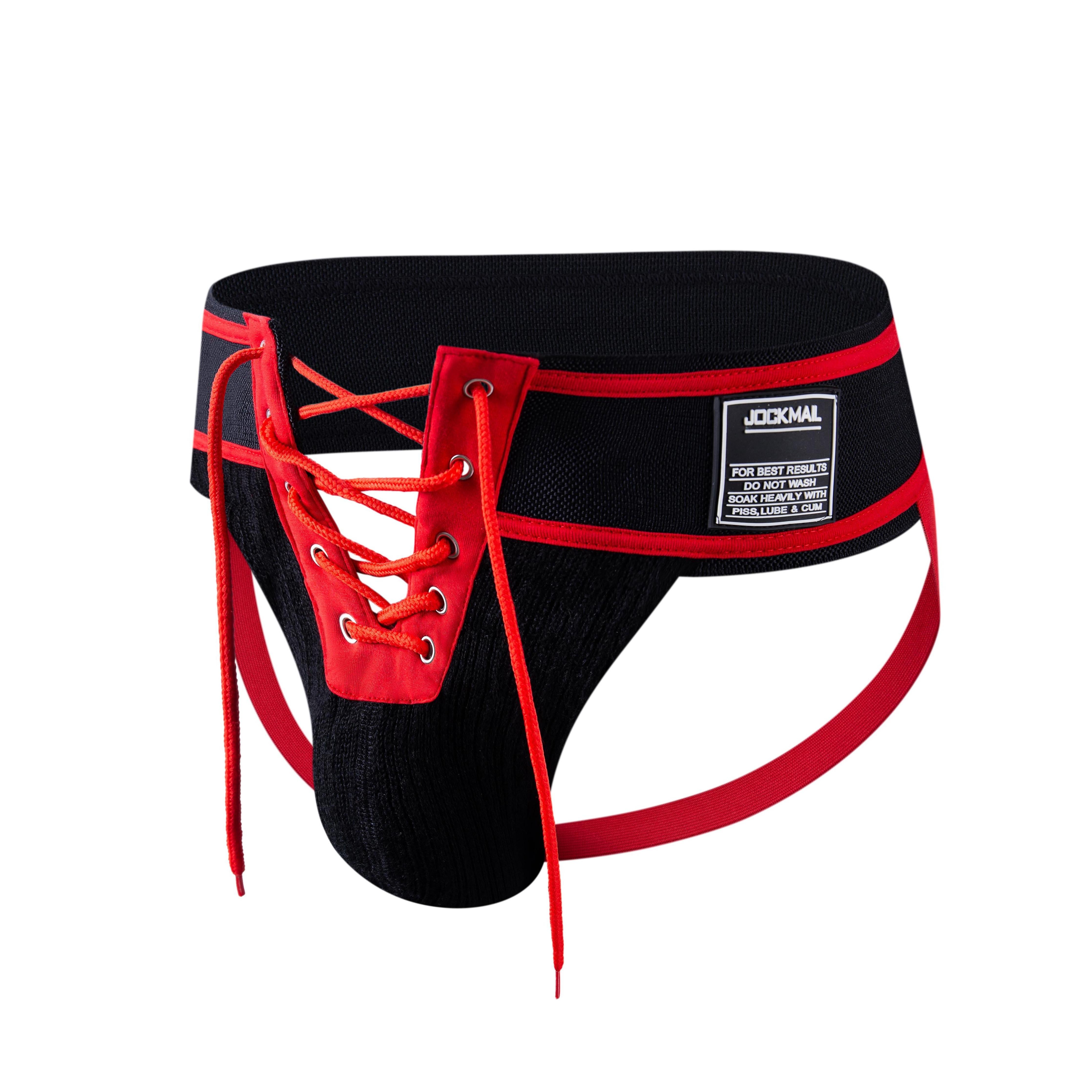 JOCKMAIL JM225 Jockstrap - Old School Lace Jockstrap | dmunderwear detail image 5
