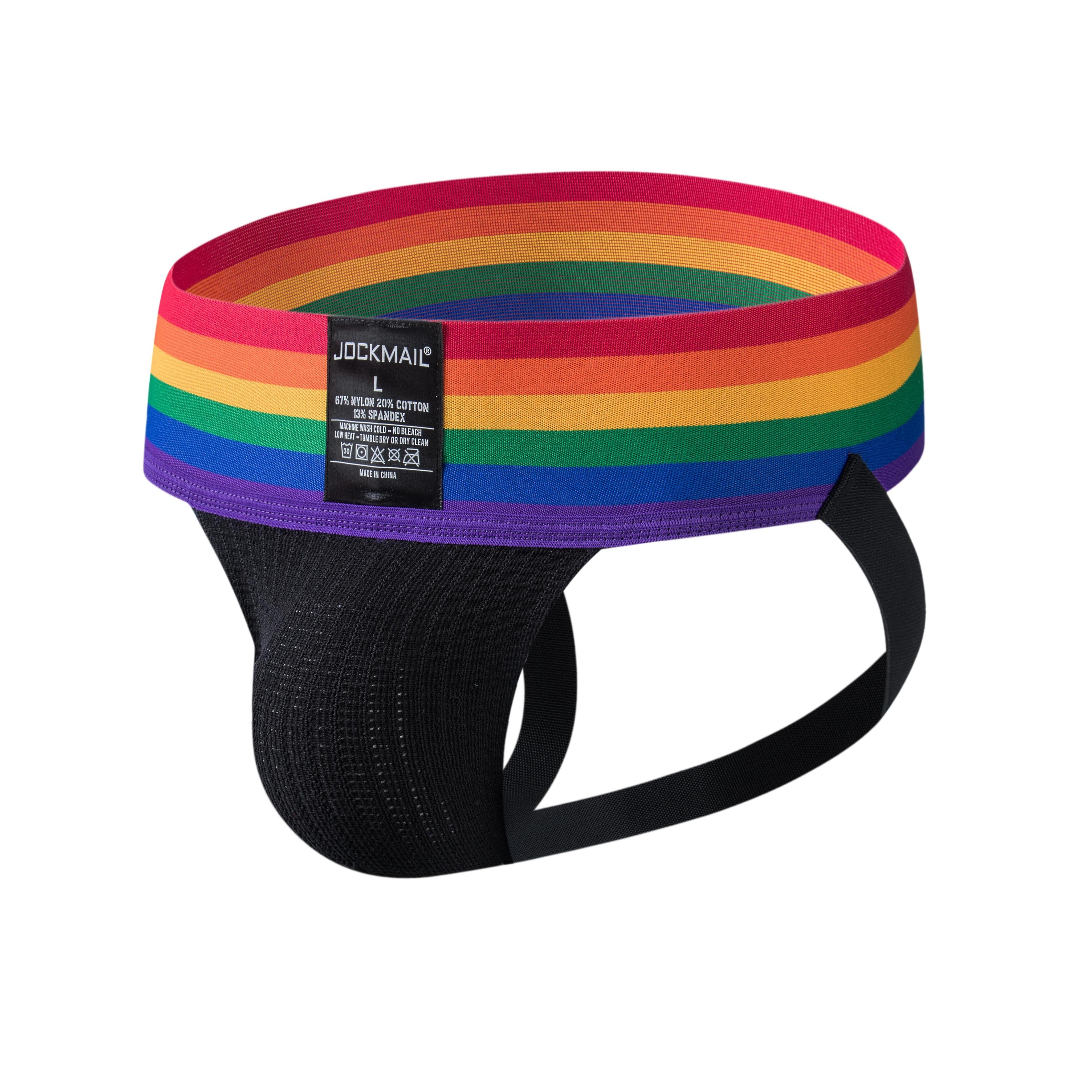 JOCKMAIL JM235 - Old School Pride Jockstrap | dmunderwear