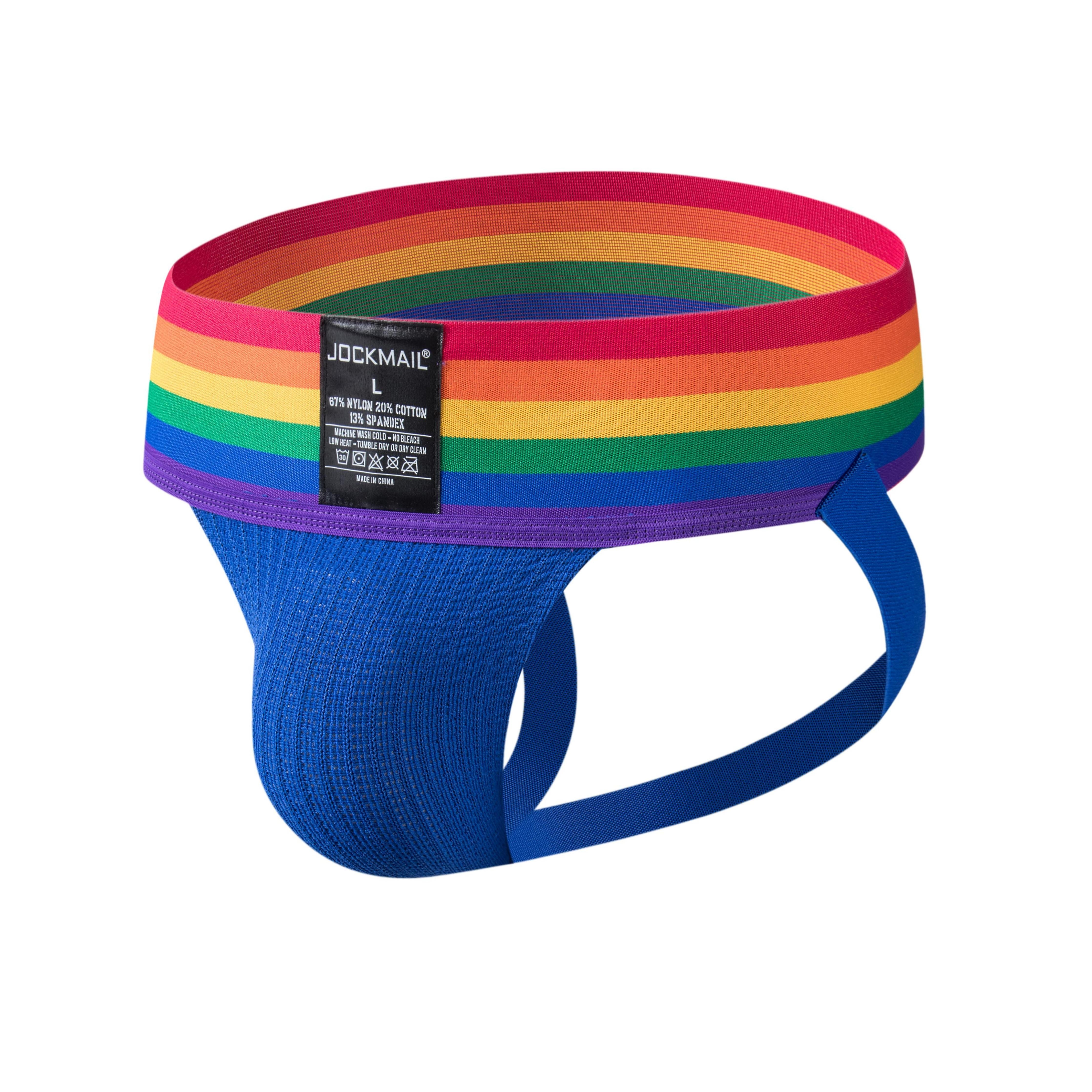 JOCKMAIL JM235 - Old School Pride Jockstrap | dmunderwear detail image 2