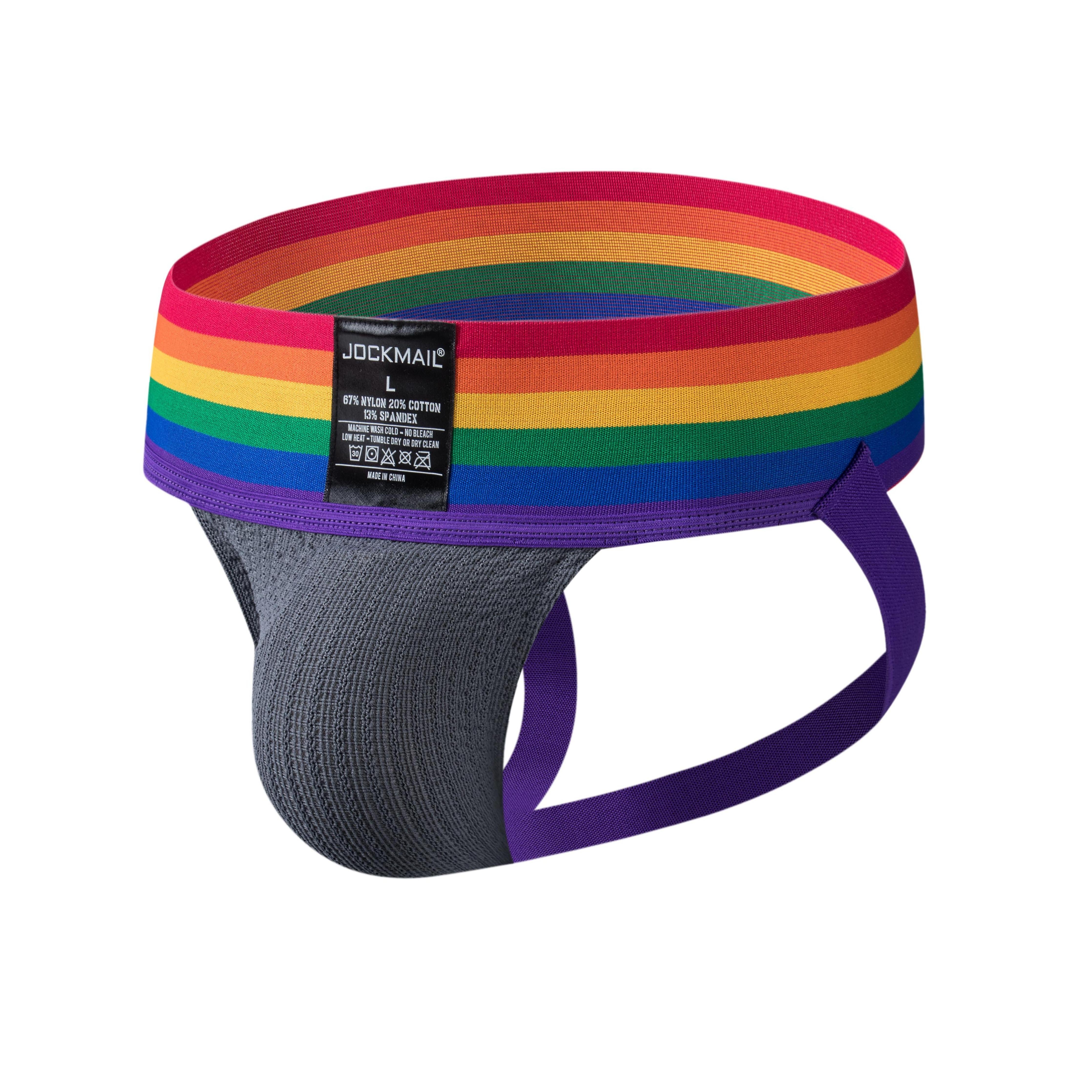 JOCKMAIL JM235 - Old School Pride Jockstrap | dmunderwear detail image 3