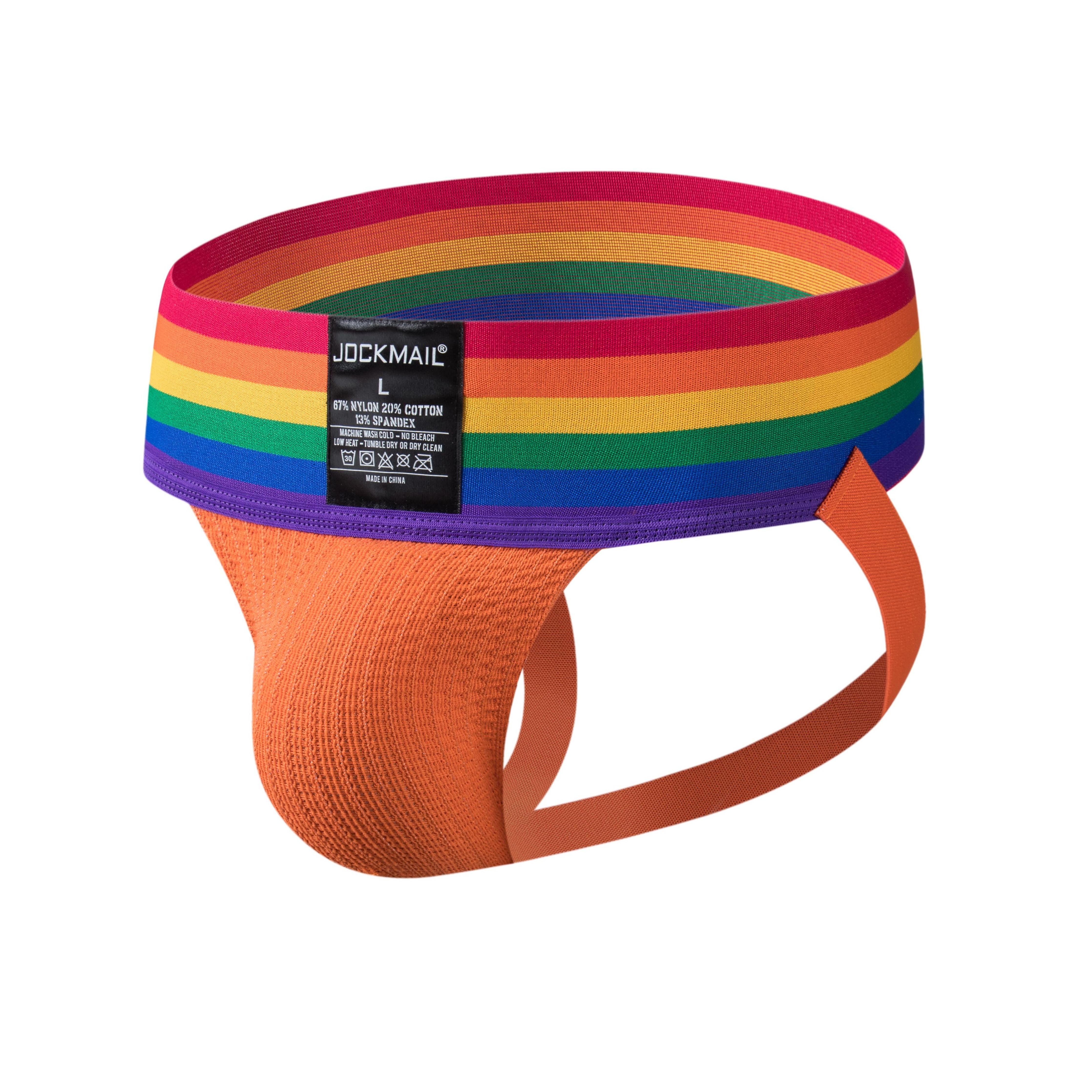 JOCKMAIL JM235 - Old School Pride Jockstrap | dmunderwear detail image 4