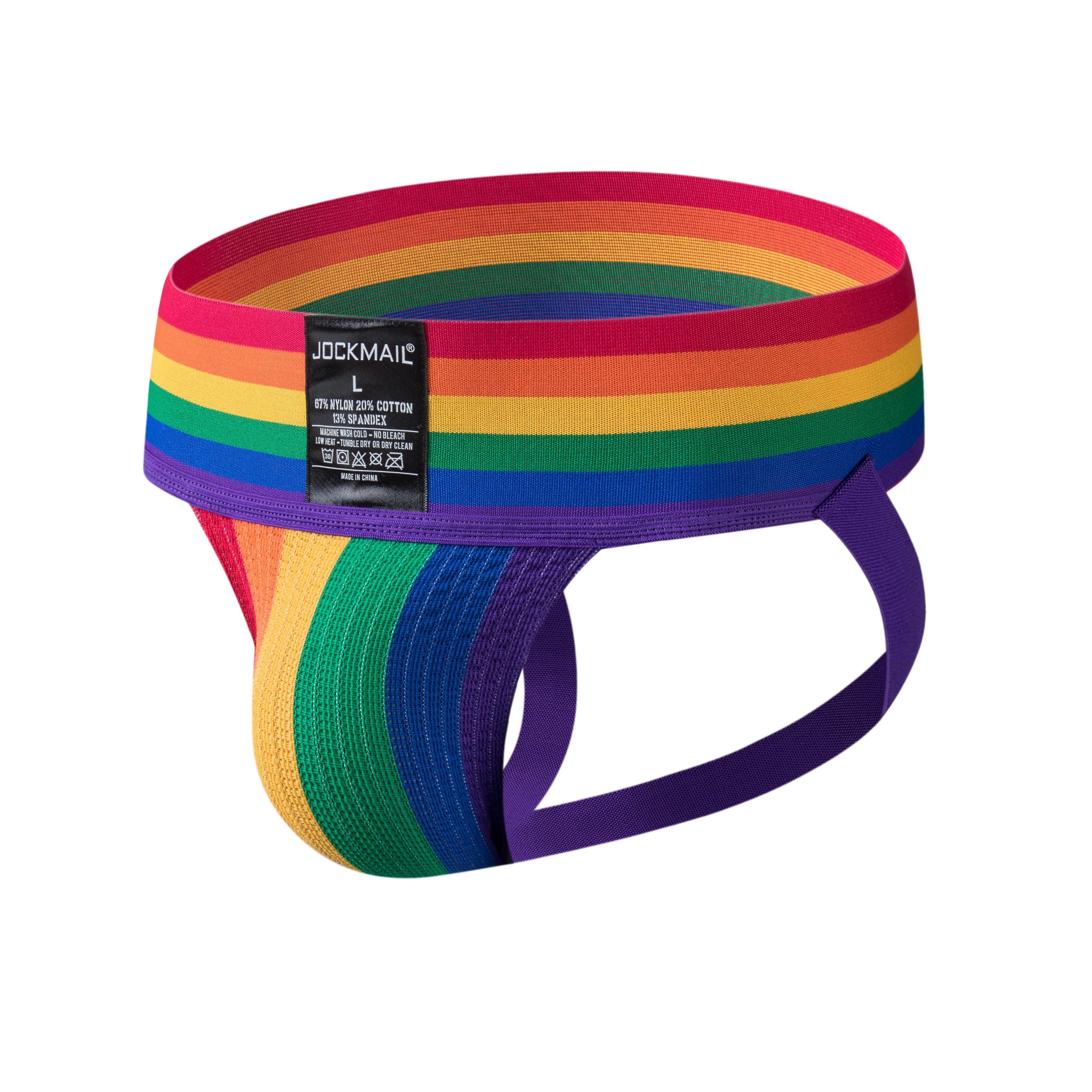 JOCKMAIL JM235 - Old School Pride Jockstrap | dmunderwear detail image 5