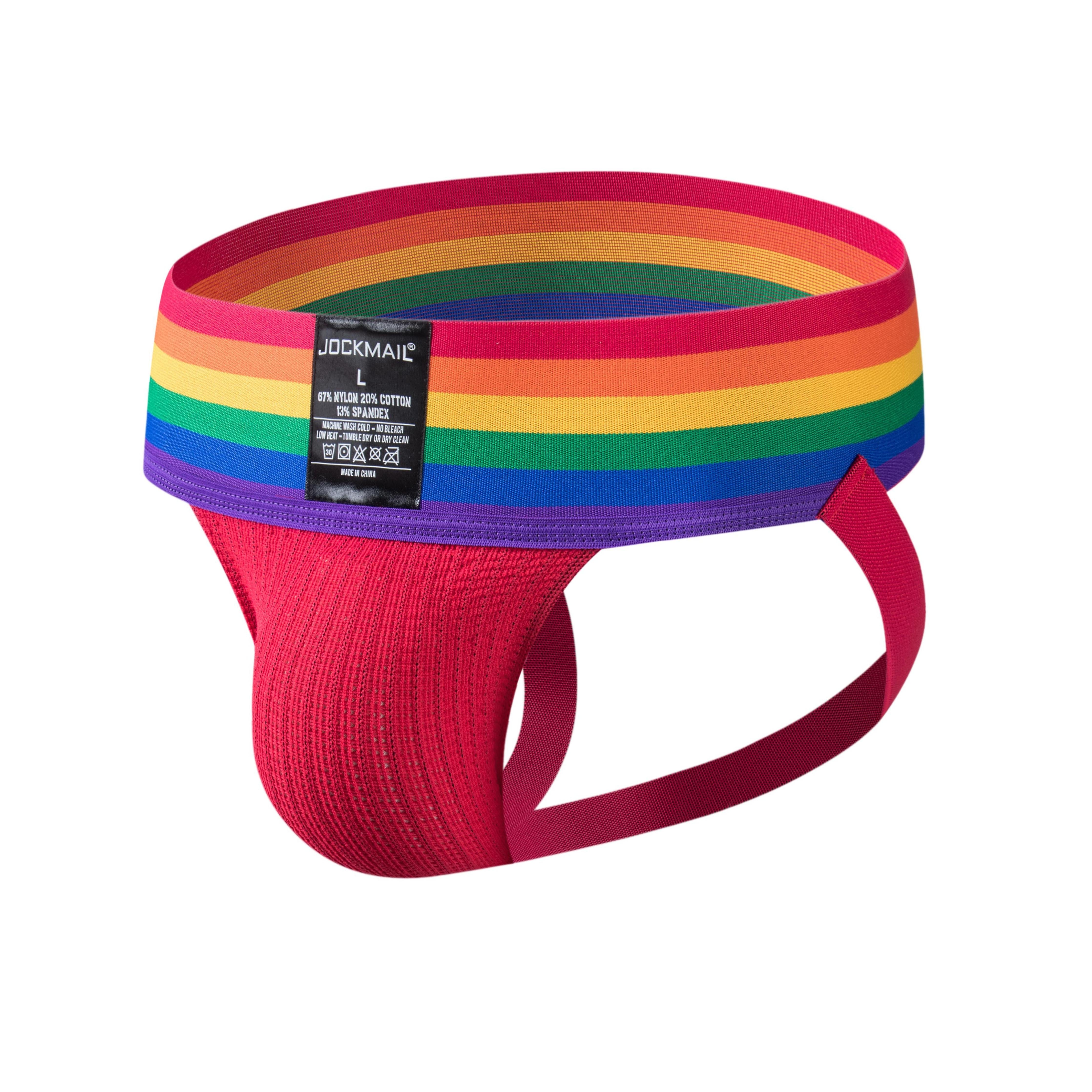 JOCKMAIL JM235 - Old School Pride Jockstrap | dmunderwear detail image 6