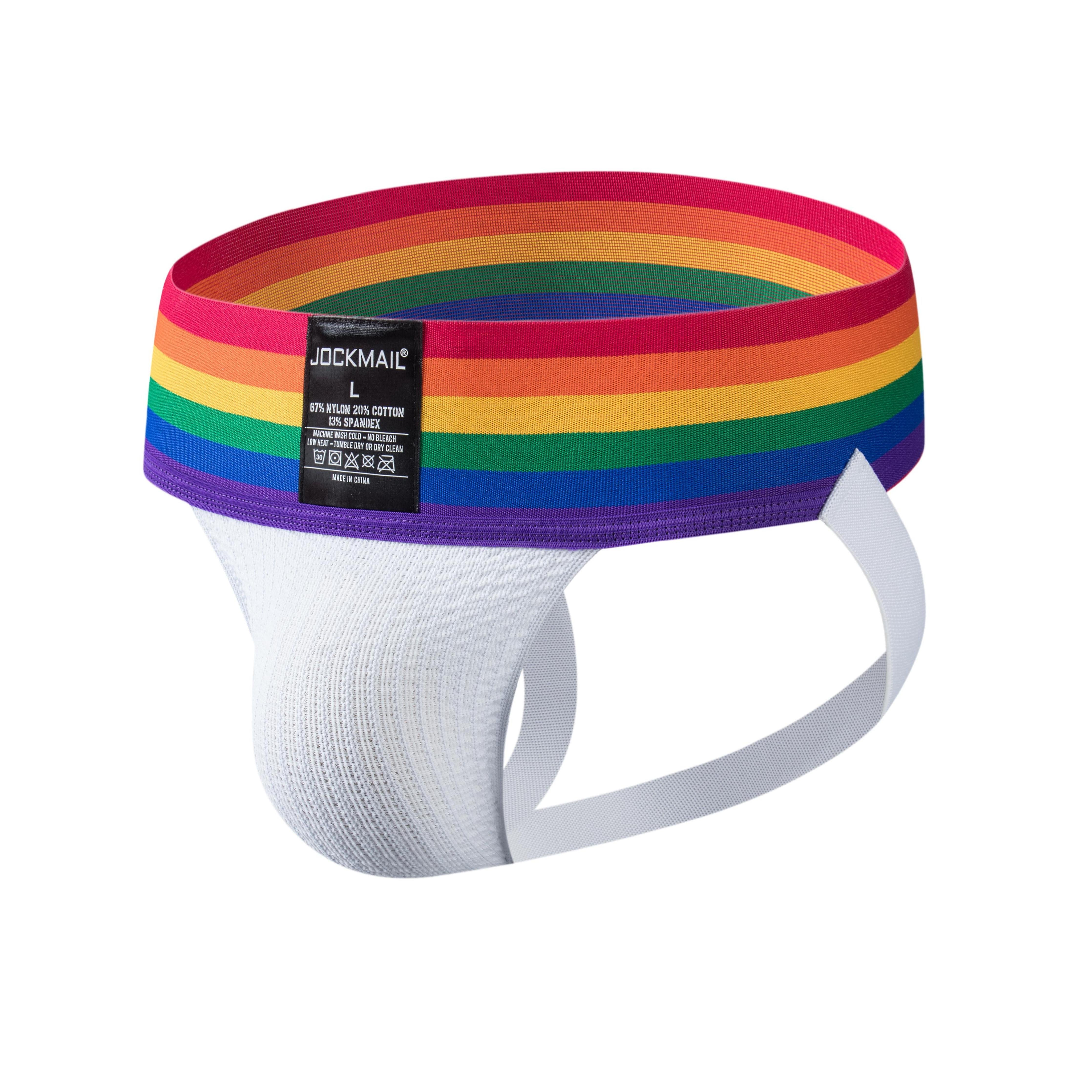 JOCKMAIL JM235 - Old School Pride Jockstrap | dmunderwear detail image 7