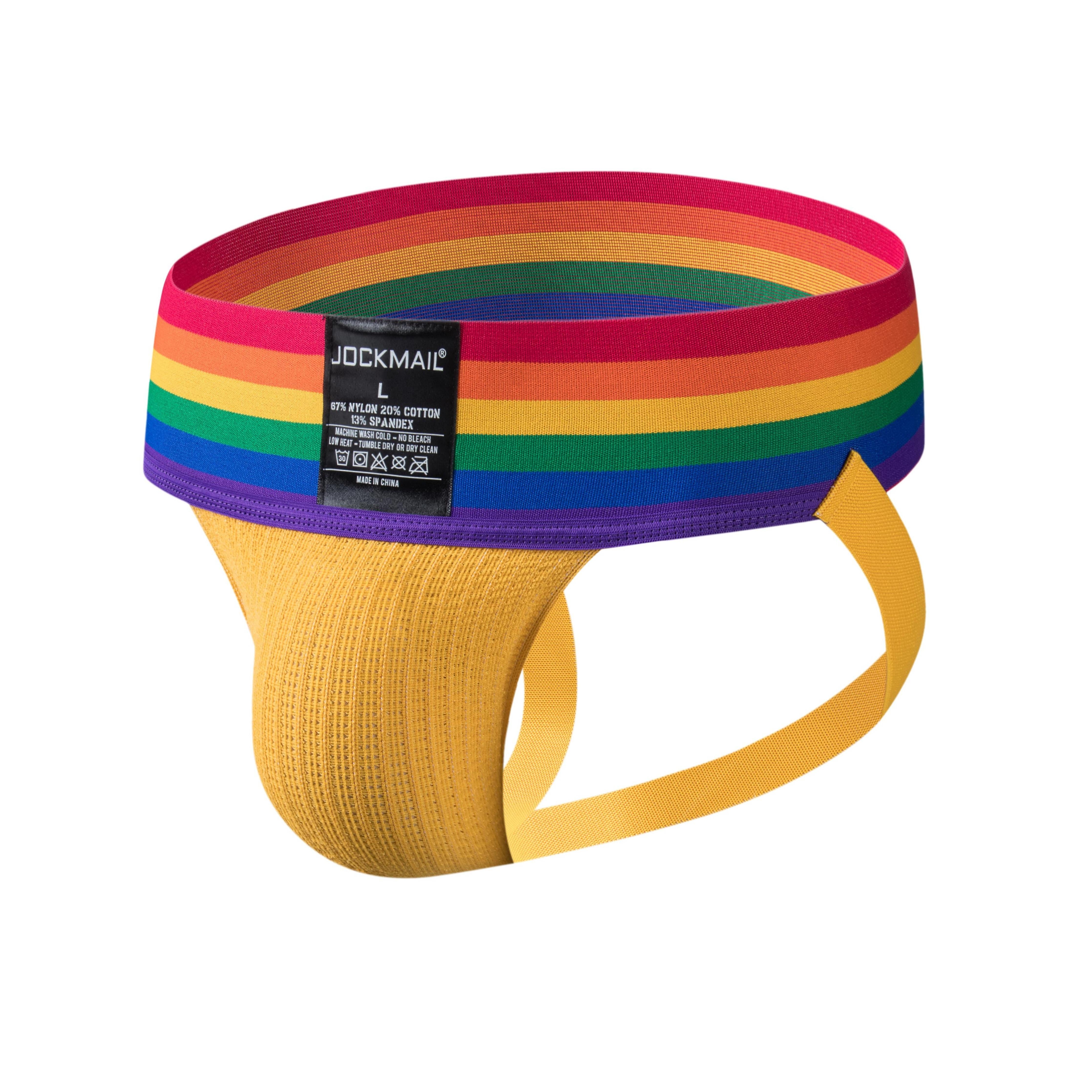 JOCKMAIL JM235 - Old School Pride Jockstrap | dmunderwear detail image 8