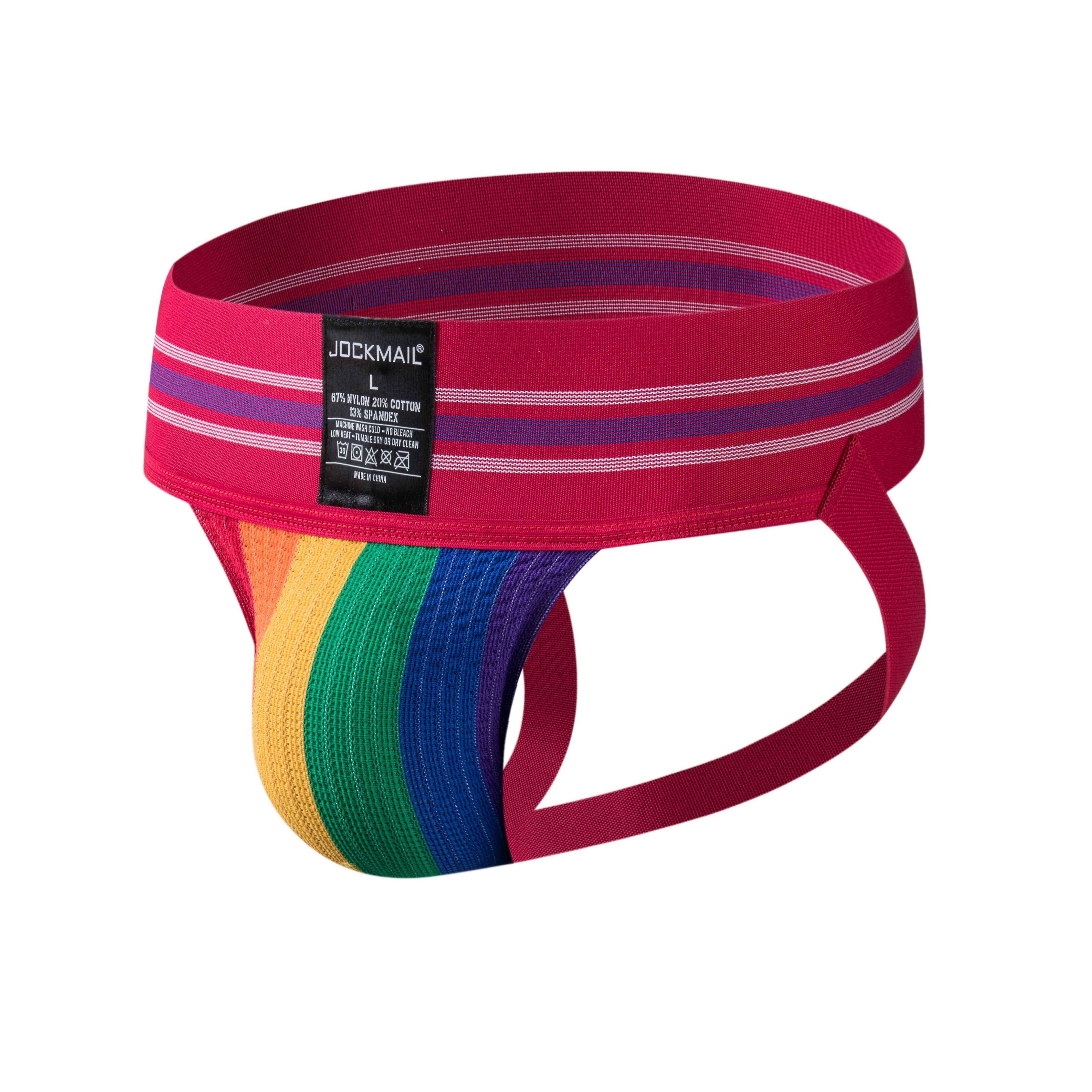 JOCKMAIL JM236 - Pride Jockstrap | dmunderwear detail image 6