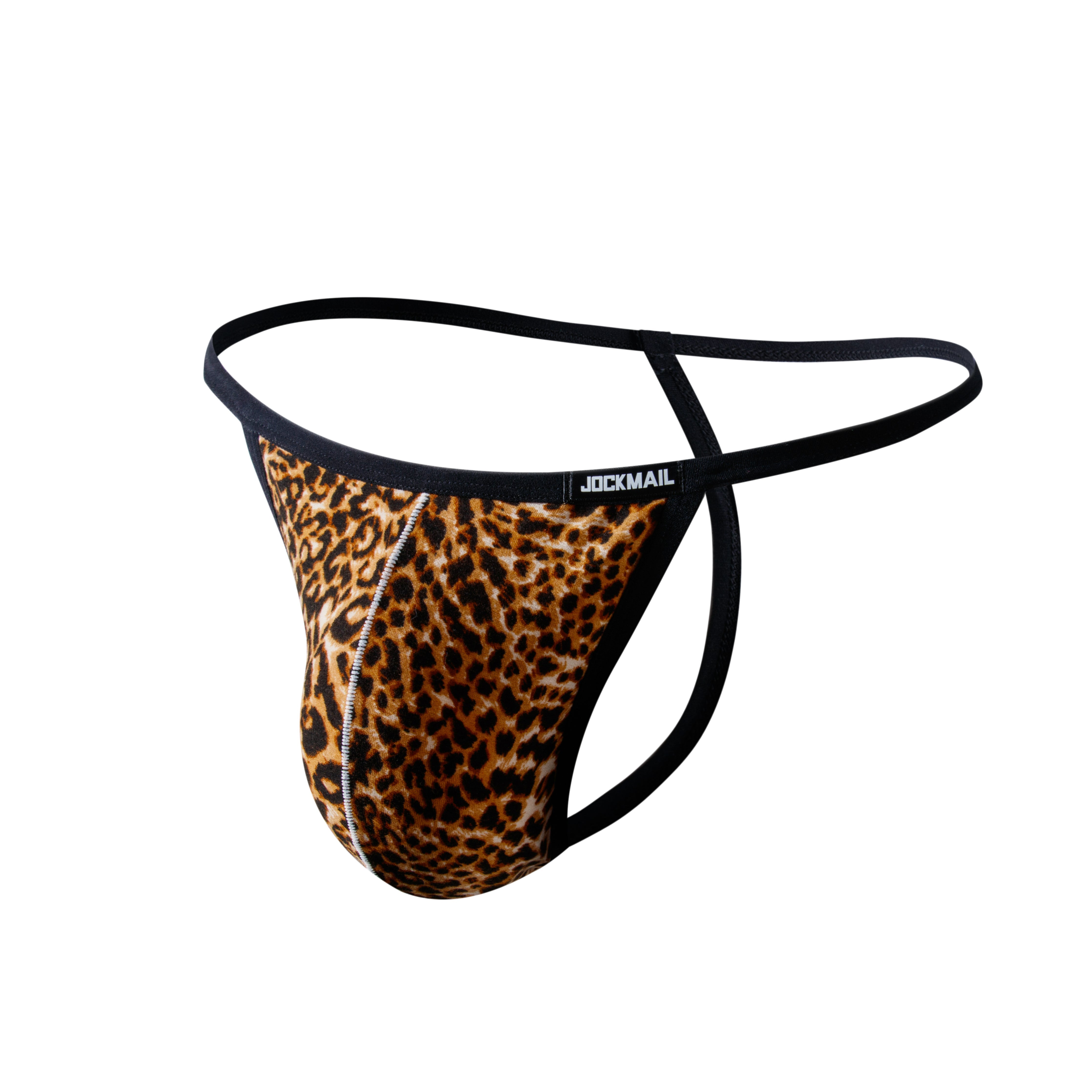 JOCKMAIL JM241 - Leopard & Snake Thong | dmunderwear