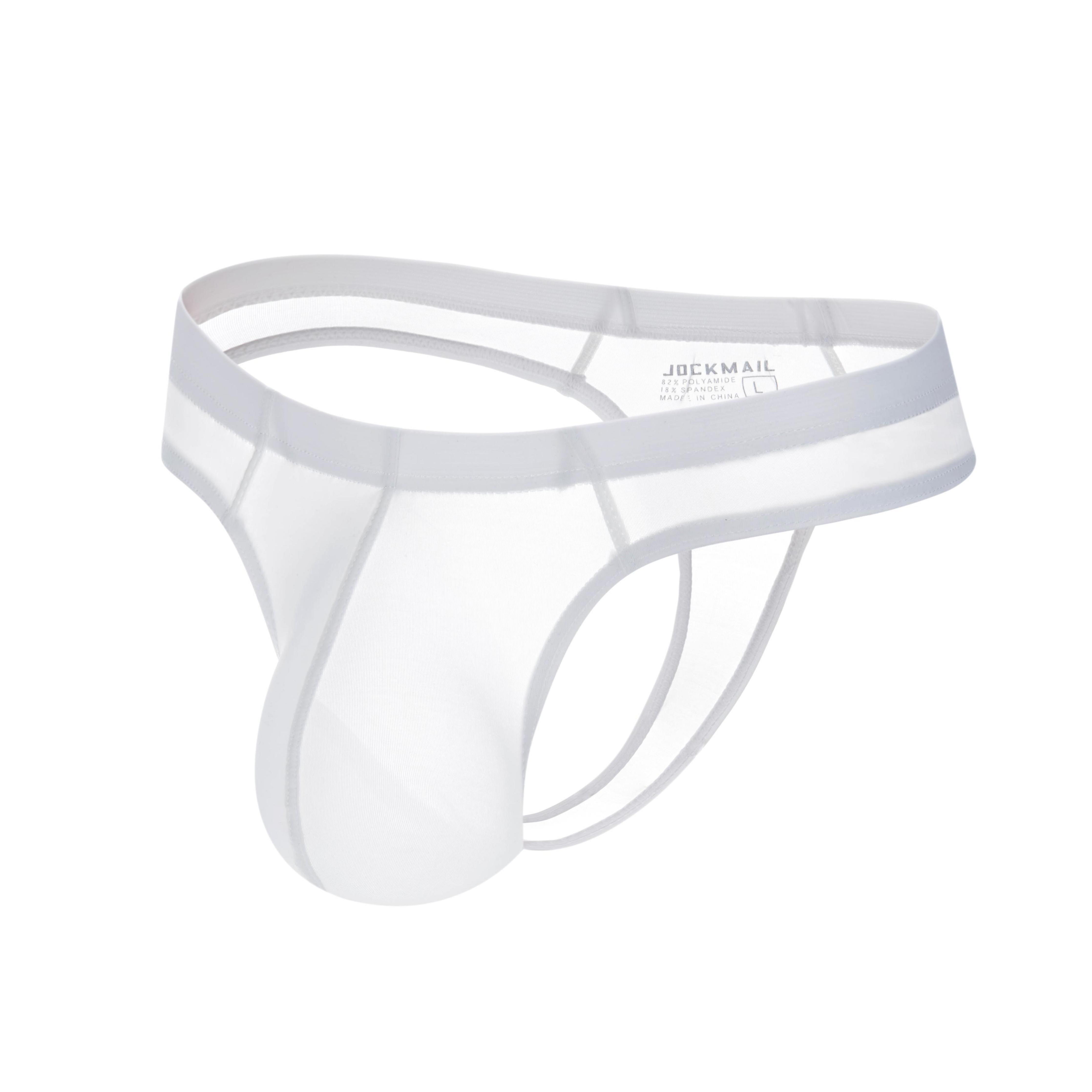 JOCKMAIL JM290 - Ice Silk Thong | dmunderwear detail image 2