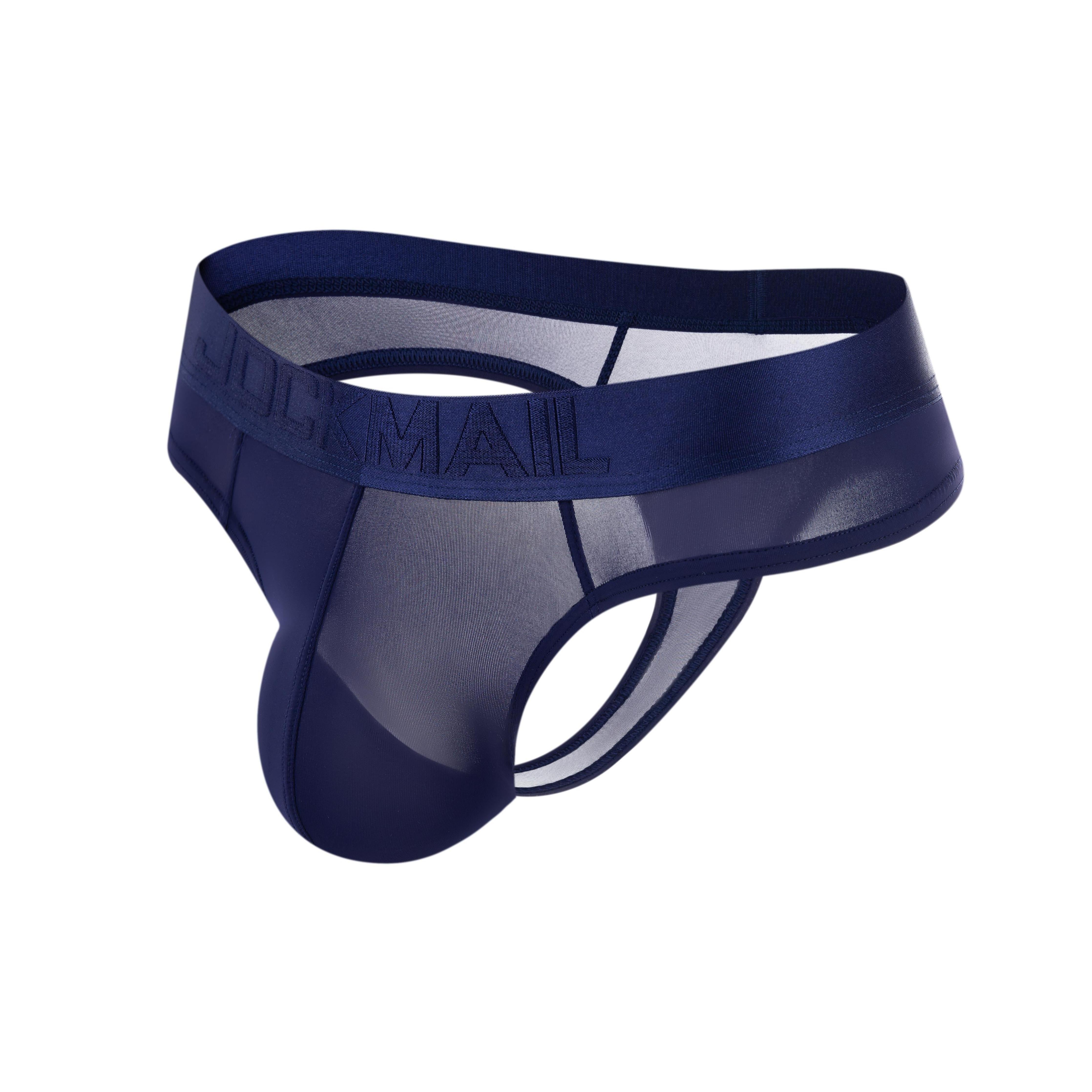 JOCKMAIL JM291 - Monochrome G-String | dmunderwear detail image 3