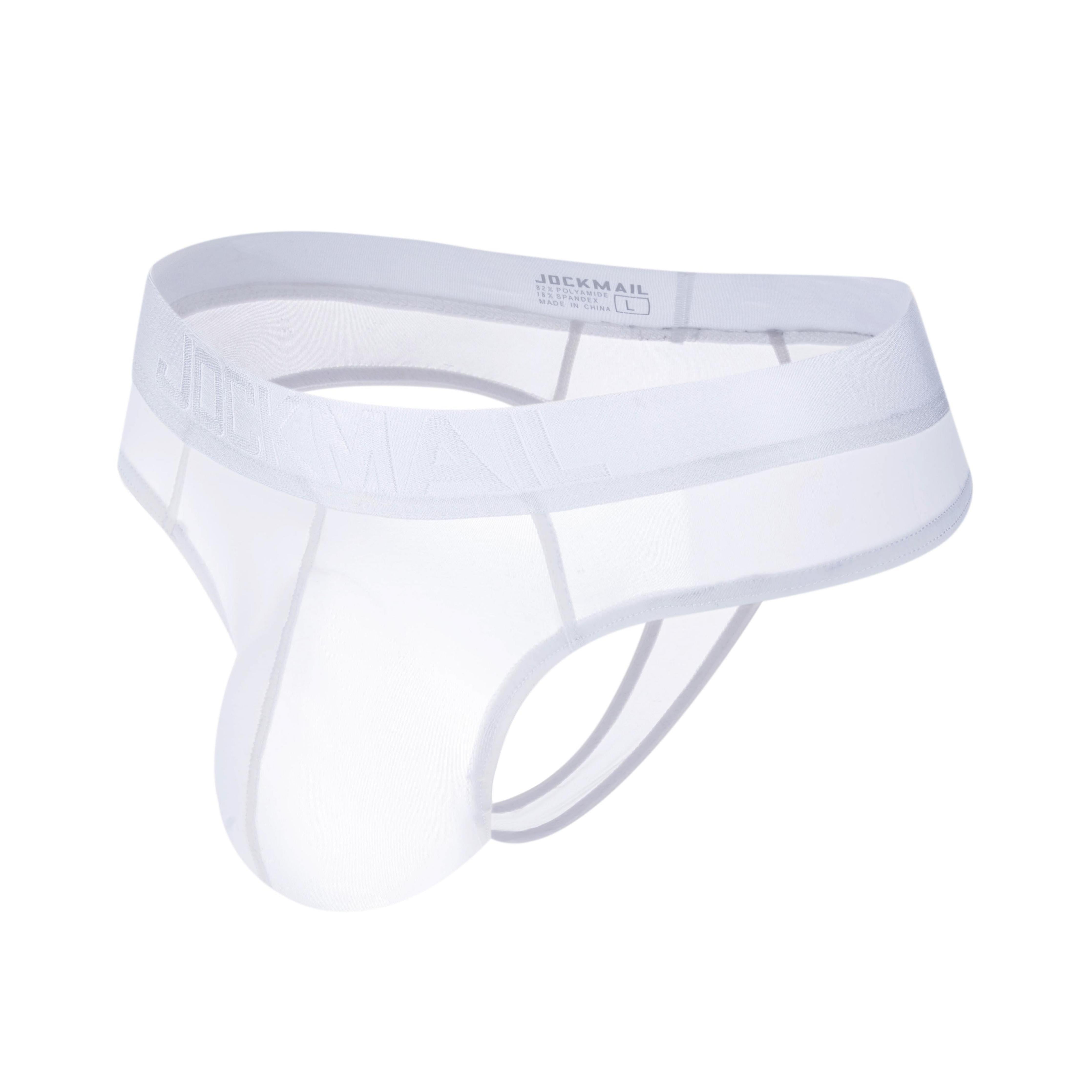 JOCKMAIL JM291 - Monochrome G-String | dmunderwear detail image 6