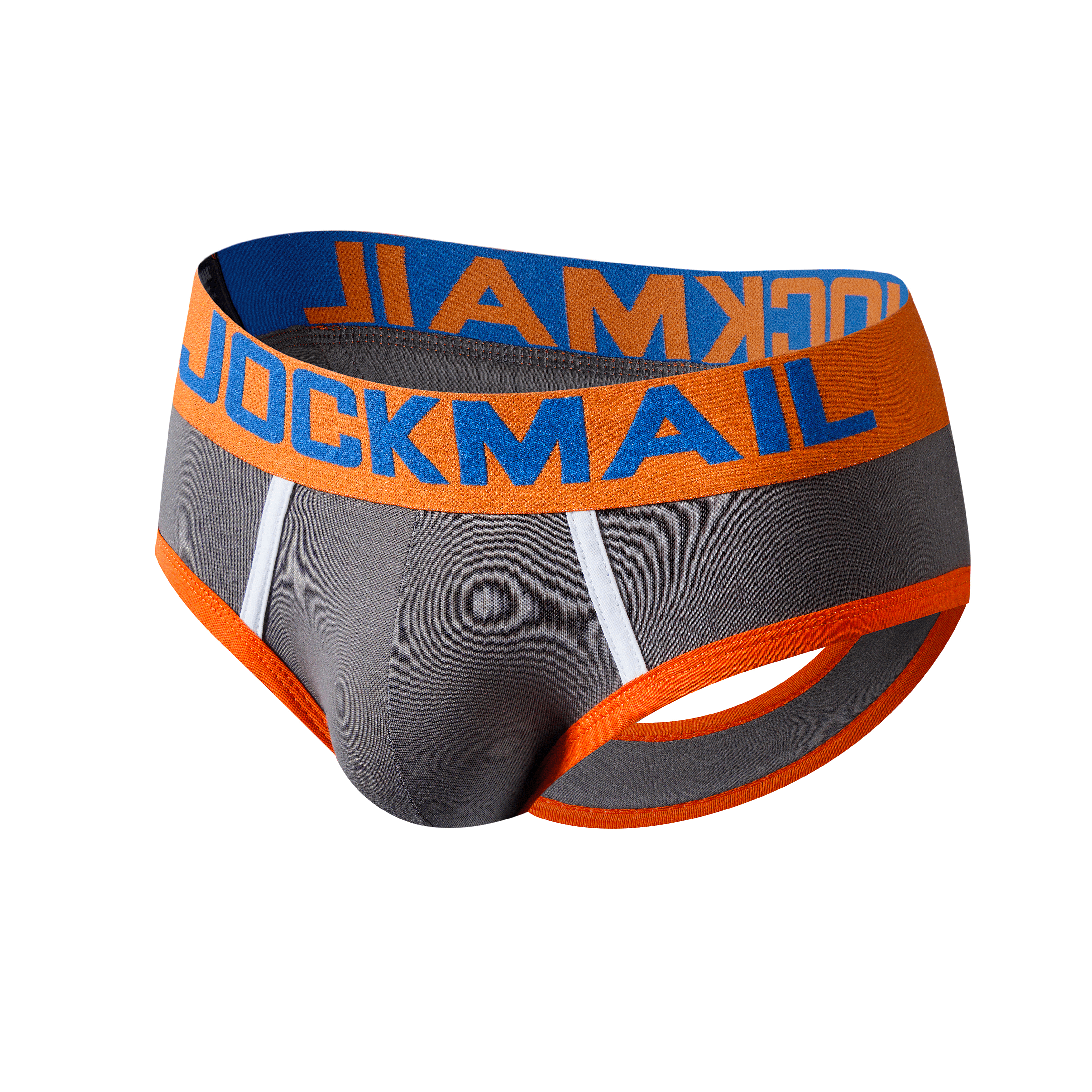 JOCKMAIL JM312 - Backless Two-Tone Brief | dmunderwear detail image 6