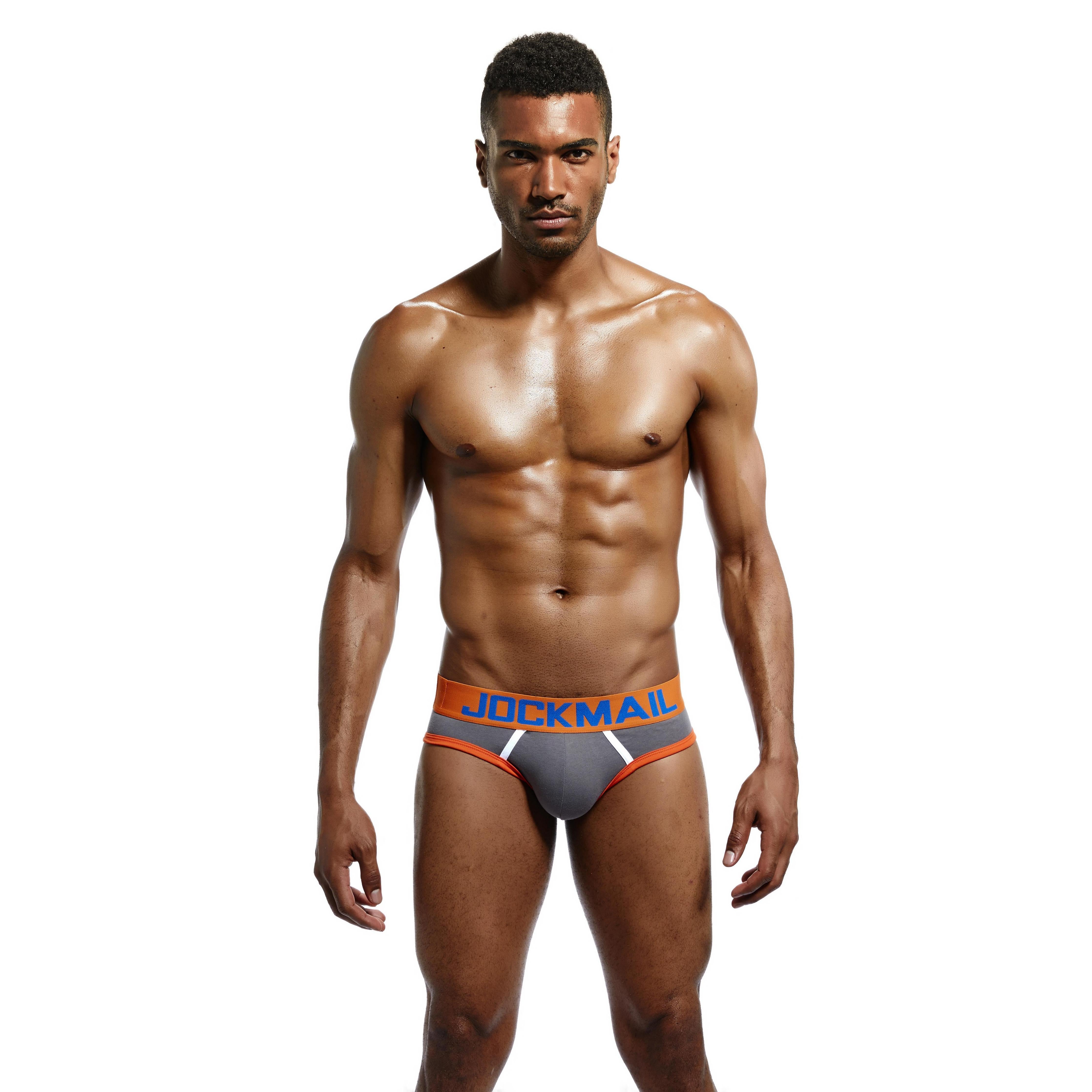JOCKMAIL JM312 - Backless Two-Tone Brief | dmunderwear detail image 8
