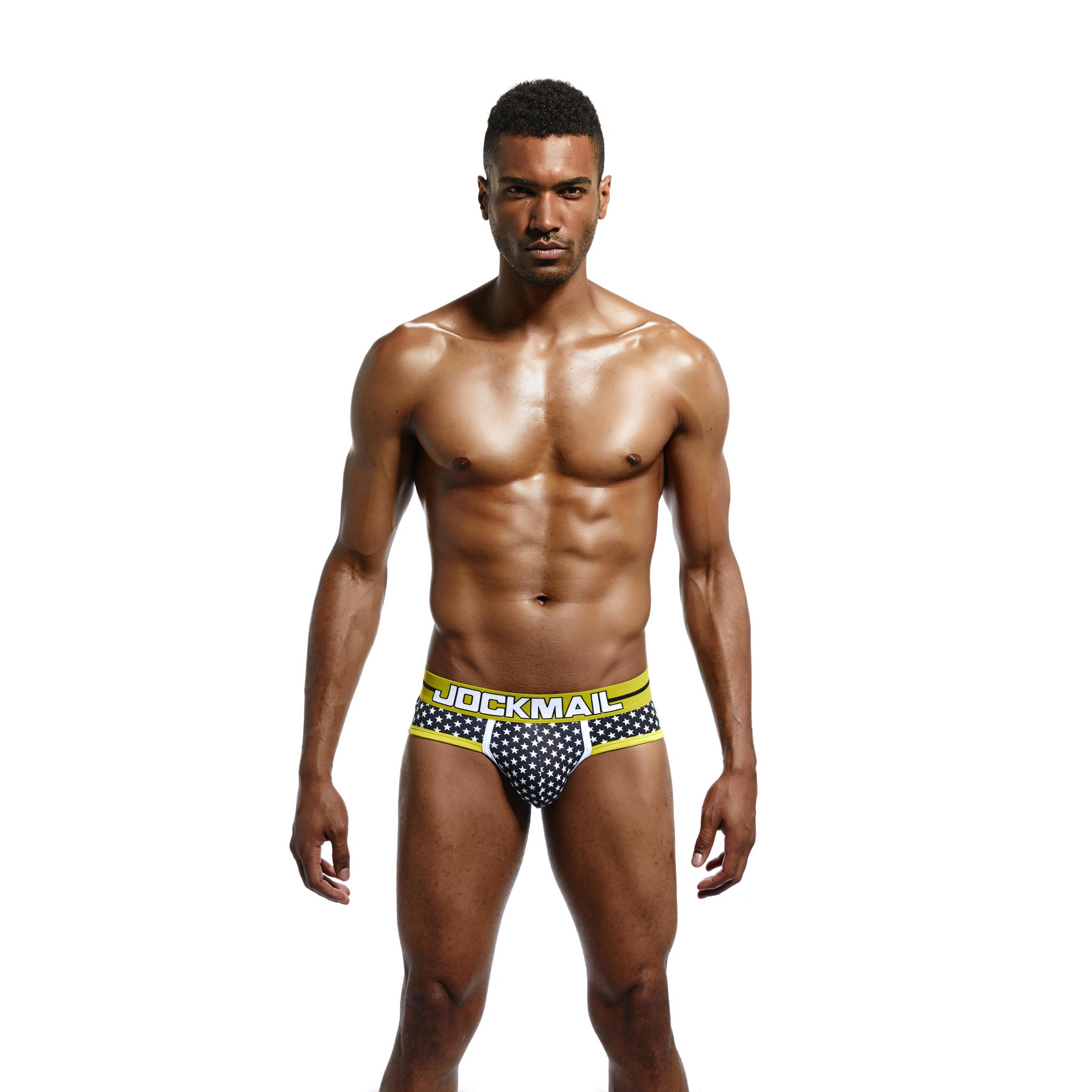 JOCKMAIL JM315 - Aqua - Black | dmunderwear detail image 4