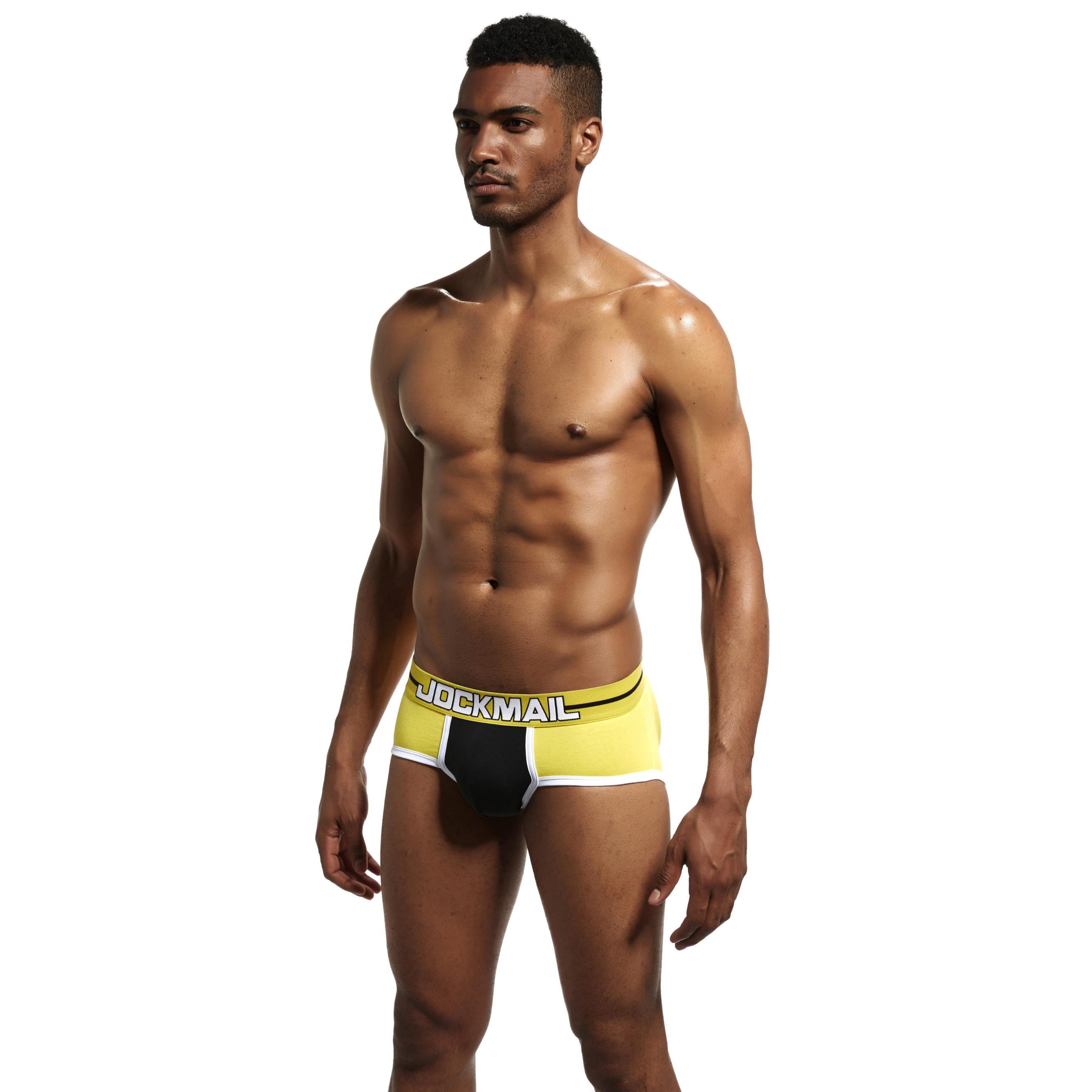 JOCKMAIL JM316 - Yellow | dmunderwear detail image 2