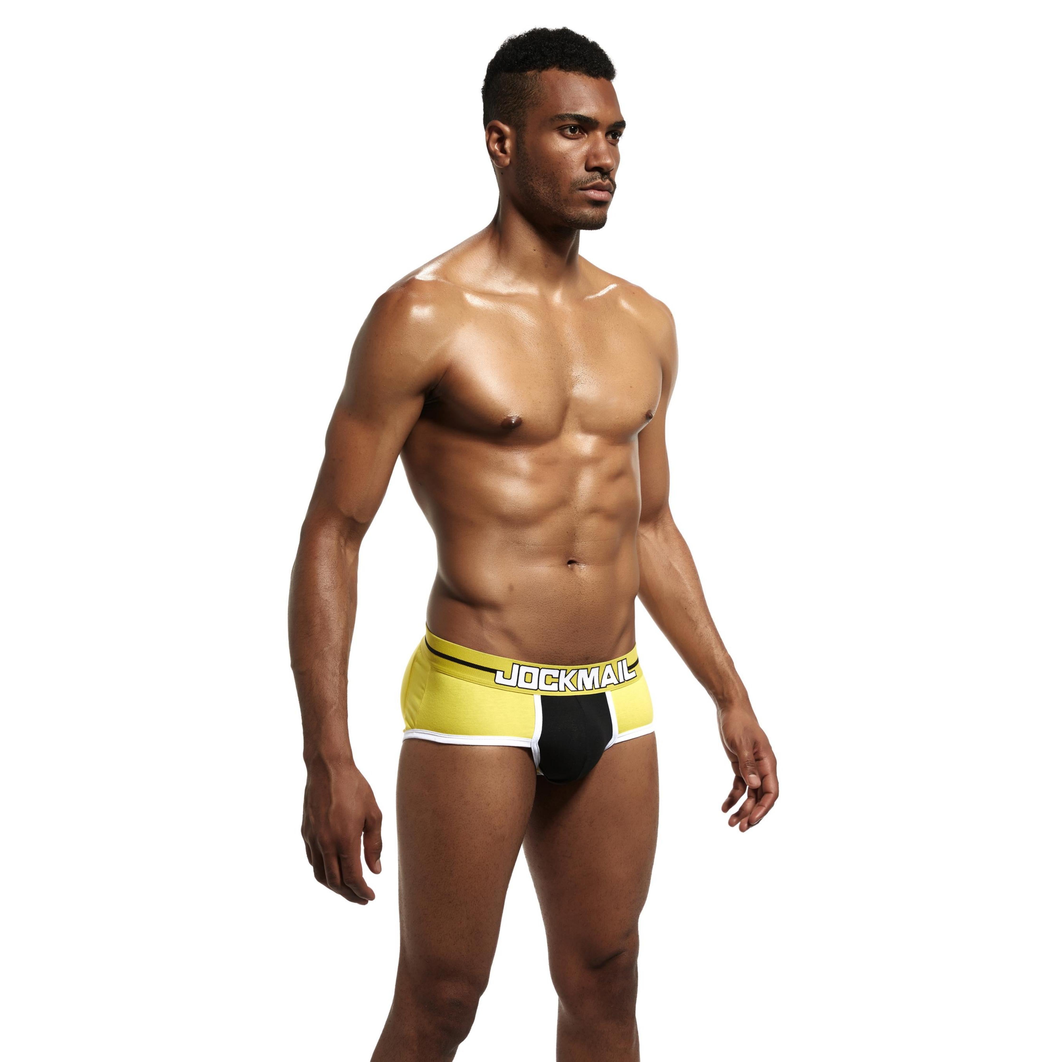 JOCKMAIL JM316 - Yellow | dmunderwear detail image 3
