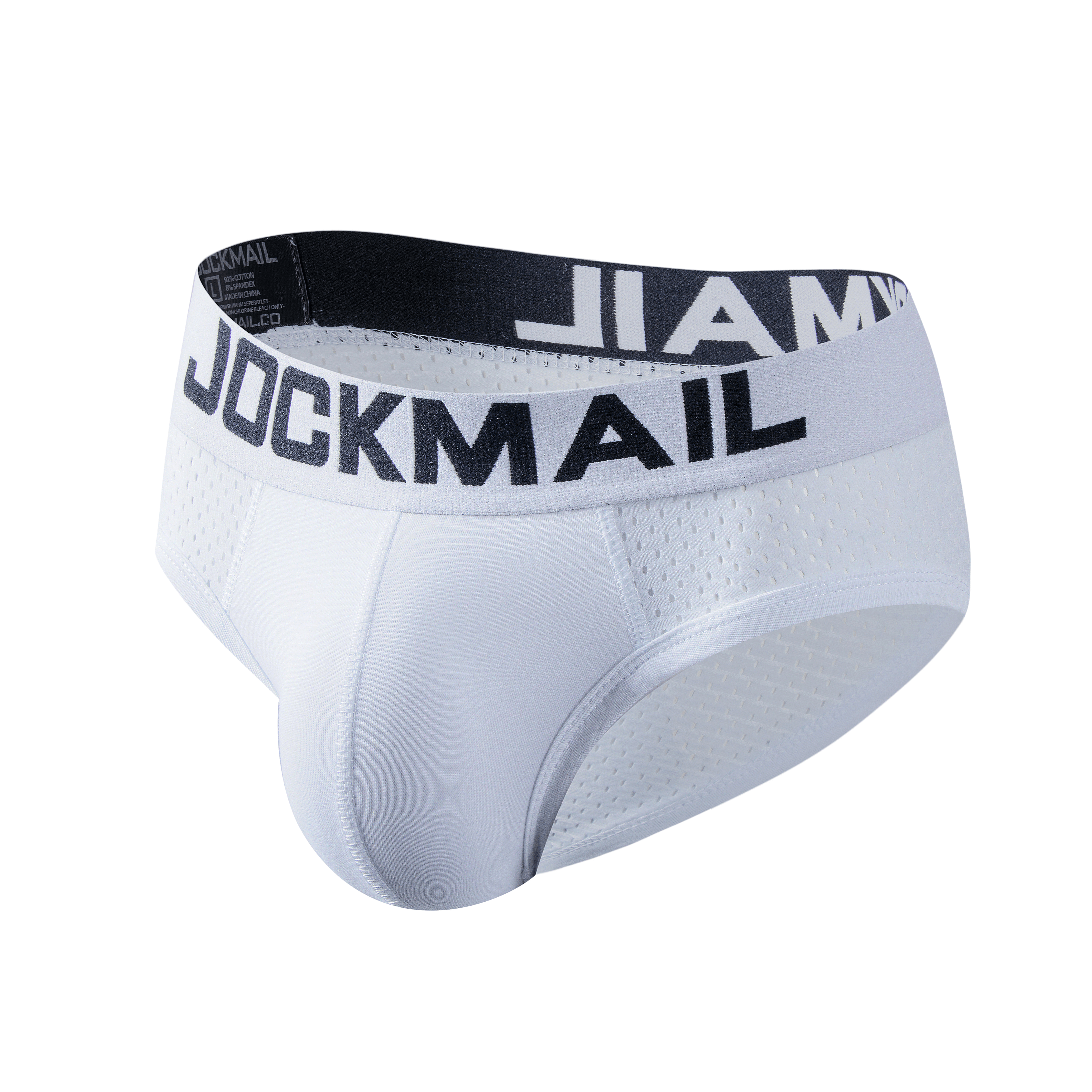 JOCKMAIL JM319 - Half Mesh Brief | dmunderwear detail image 3