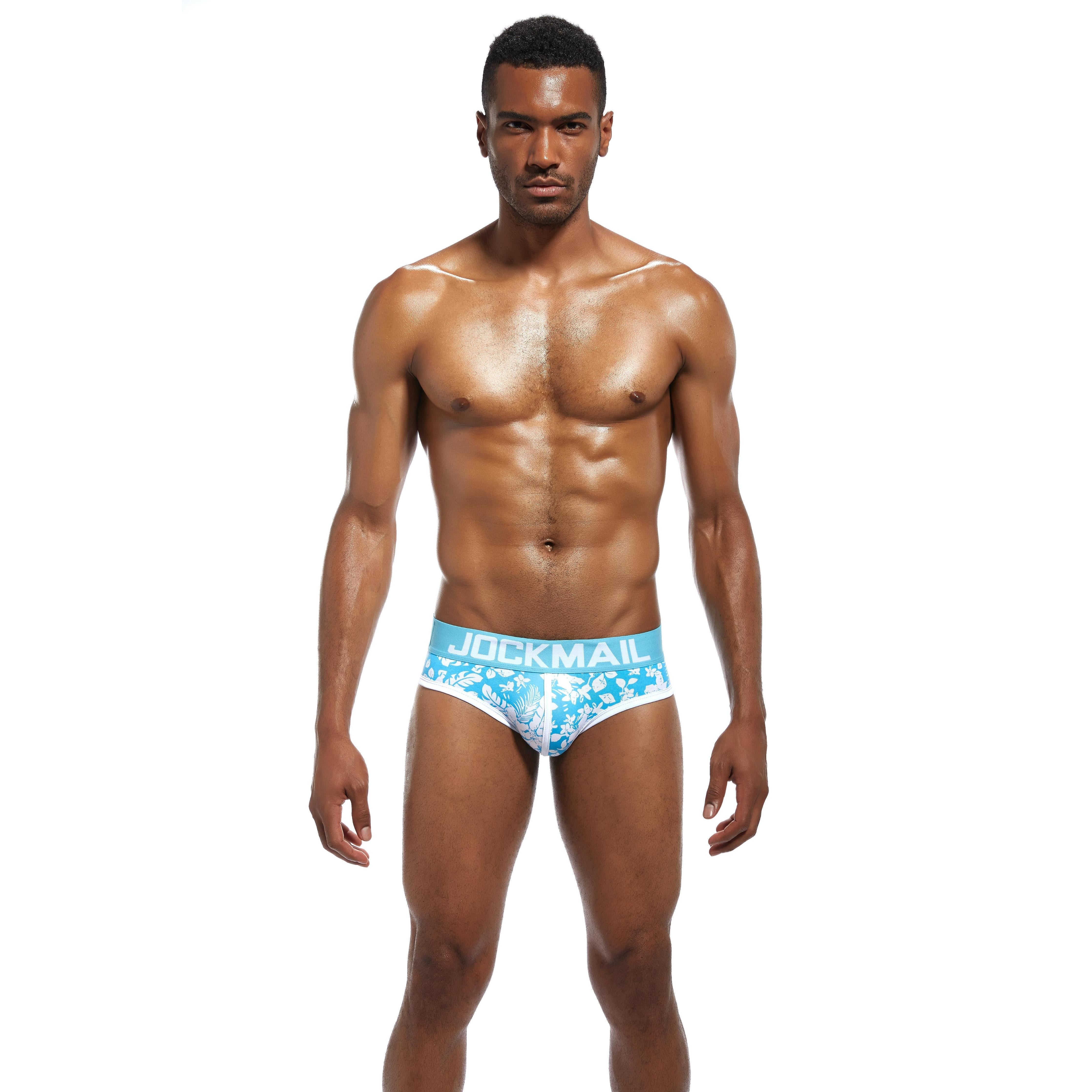 JOCKMAIL JM323 - Floral Brief | dmunderwear detail image 2