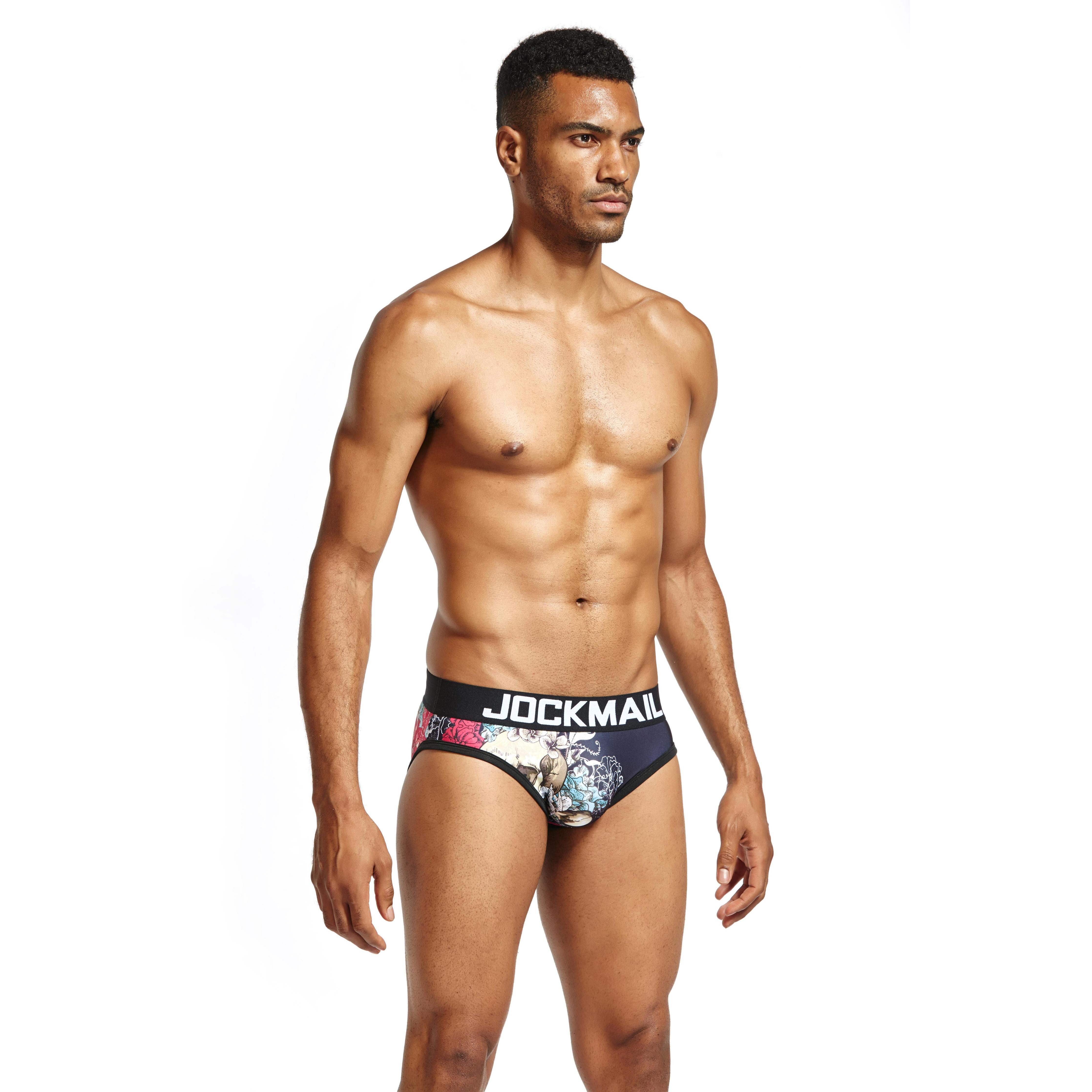 JOCKMAIL JM324 - FLOWER BRIEF | dmunderwear detail image 3